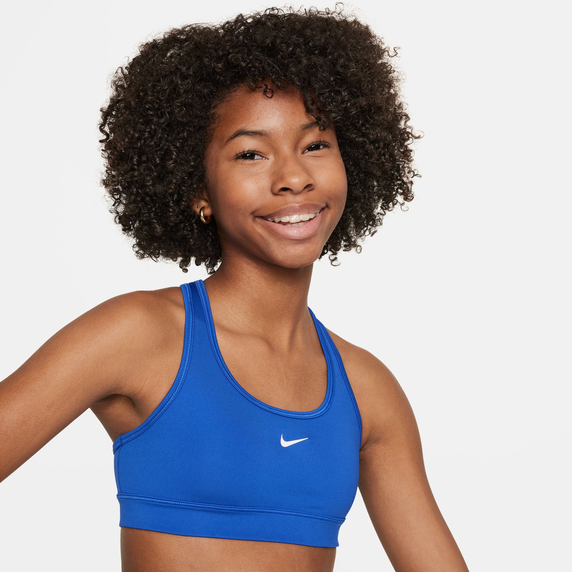 Nike Girls' Pro Dri-FIT Swoosh Sports Bra product image