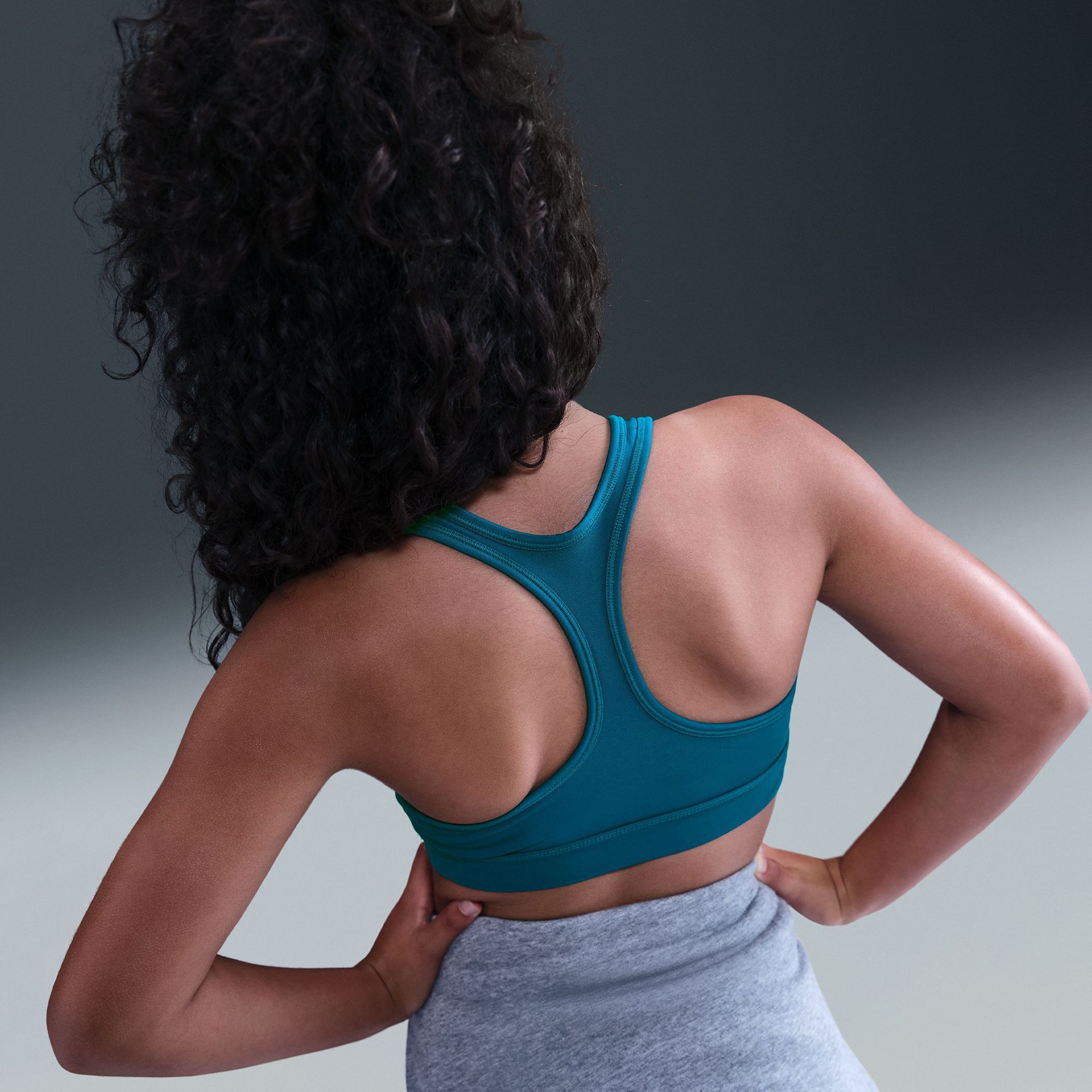 Nike Girls' Pro Dri-FIT Swoosh Sports Bra product image