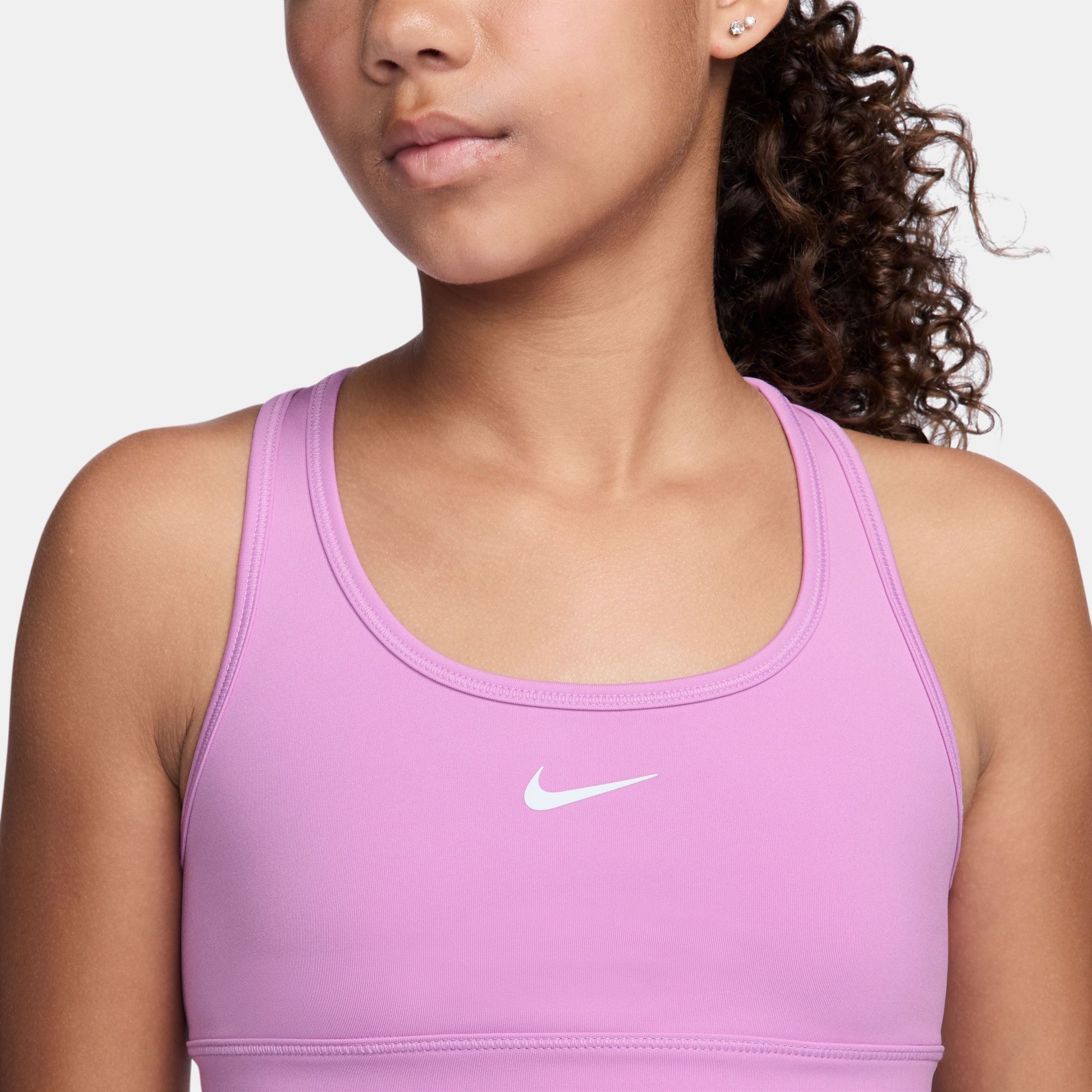Nike Girls' Pro Dri-FIT Swoosh Sports Bra product image