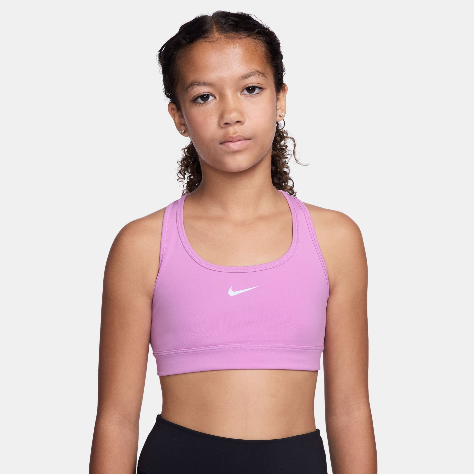 Nike Girls' Pro Dri-FIT Swoosh Sports Bra product image