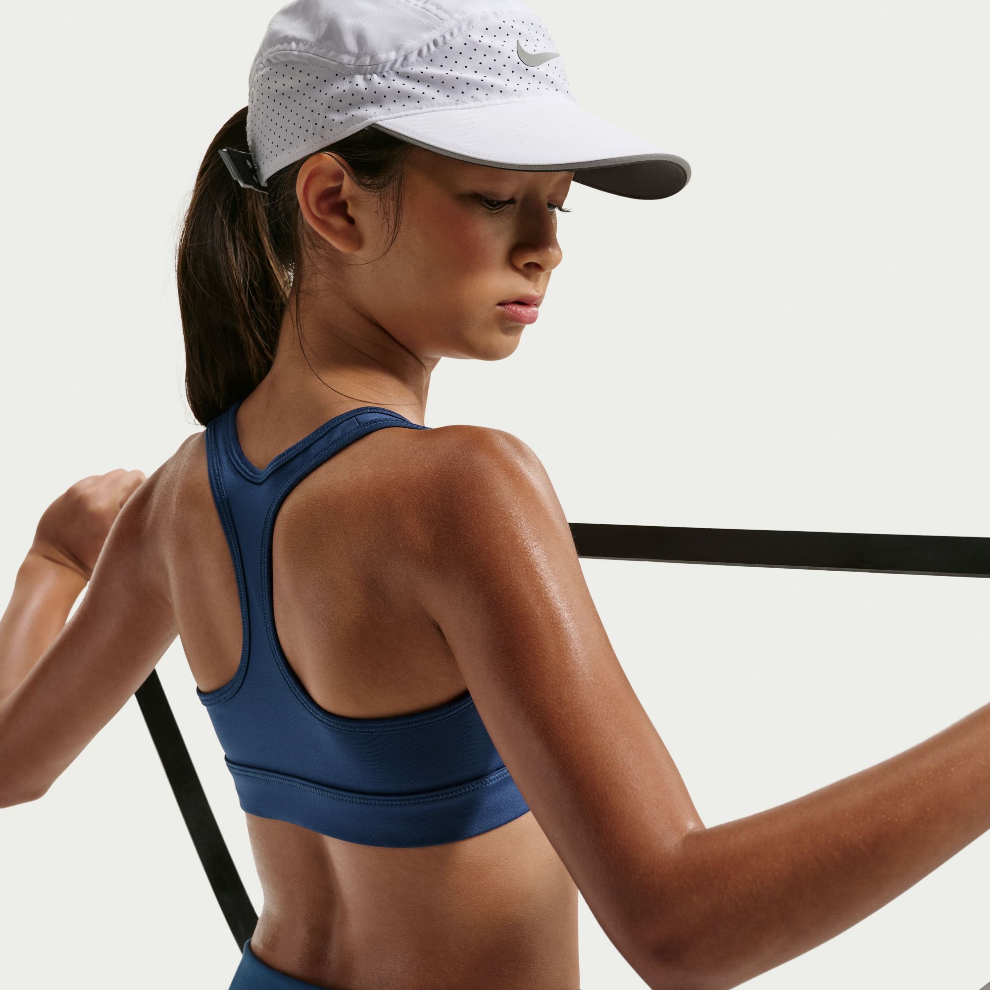 Nike Girls' Pro Dri-FIT Swoosh Sports Bra product image