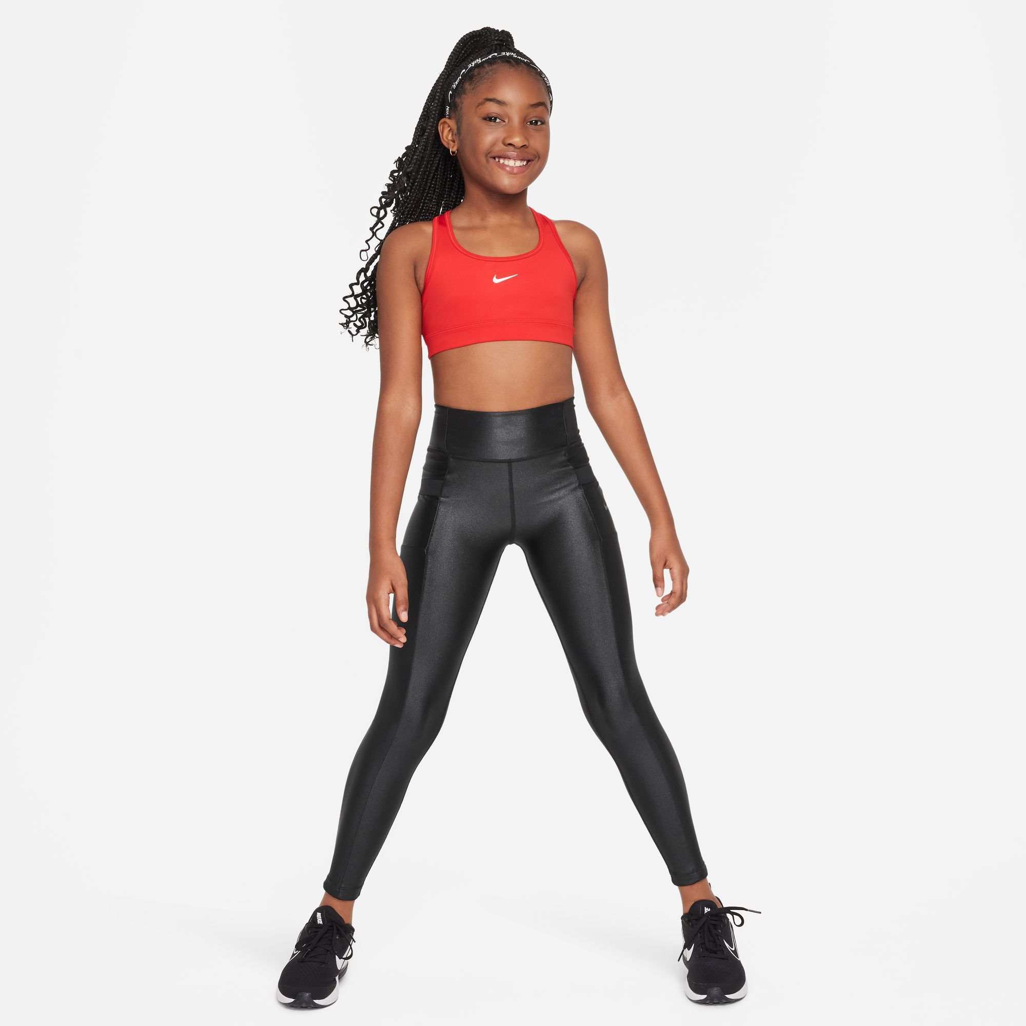 Nike Girls' Pro Dri-FIT Swoosh Sports Bra product image