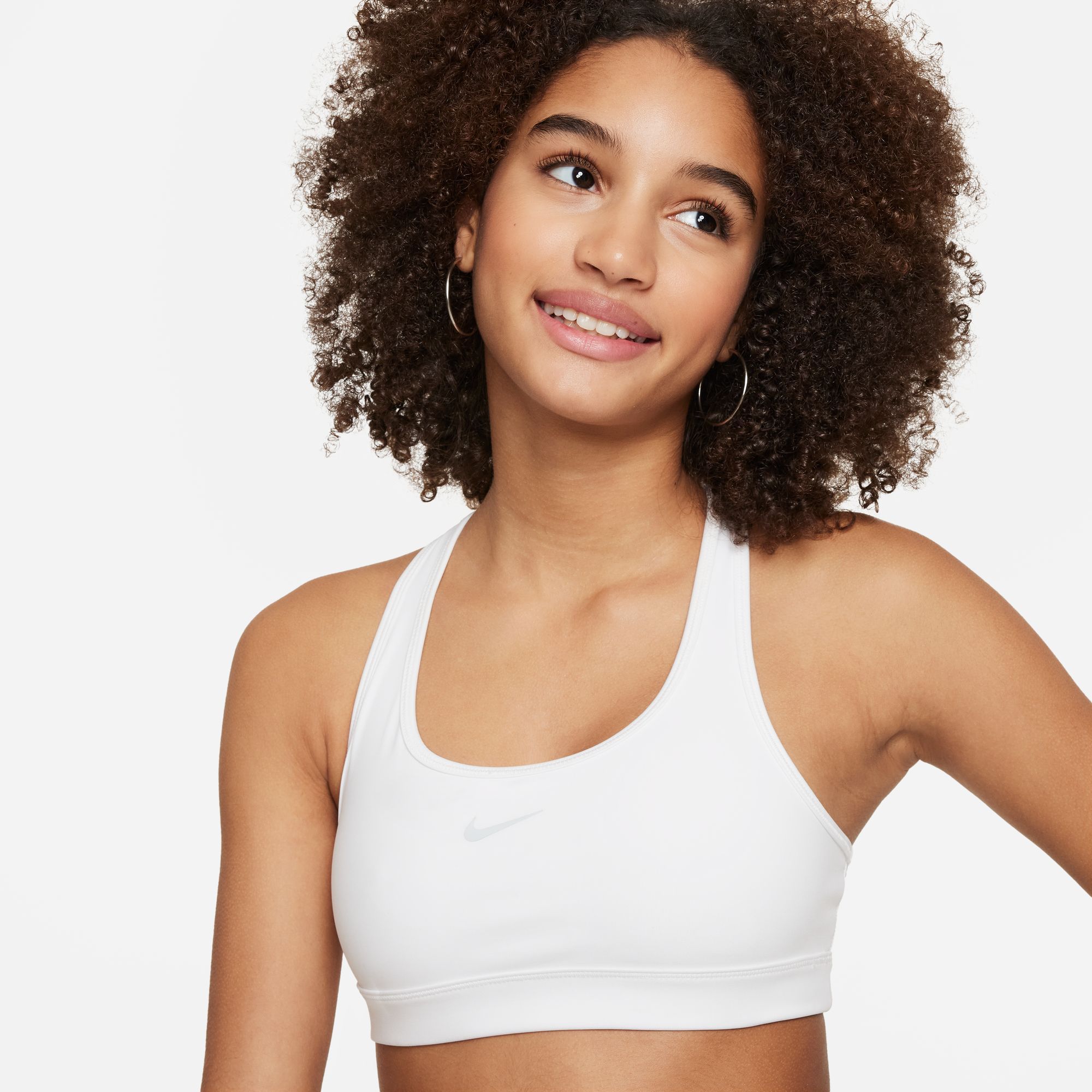 Nike Girls' Pro Dri-FIT Swoosh Sports Bra product image