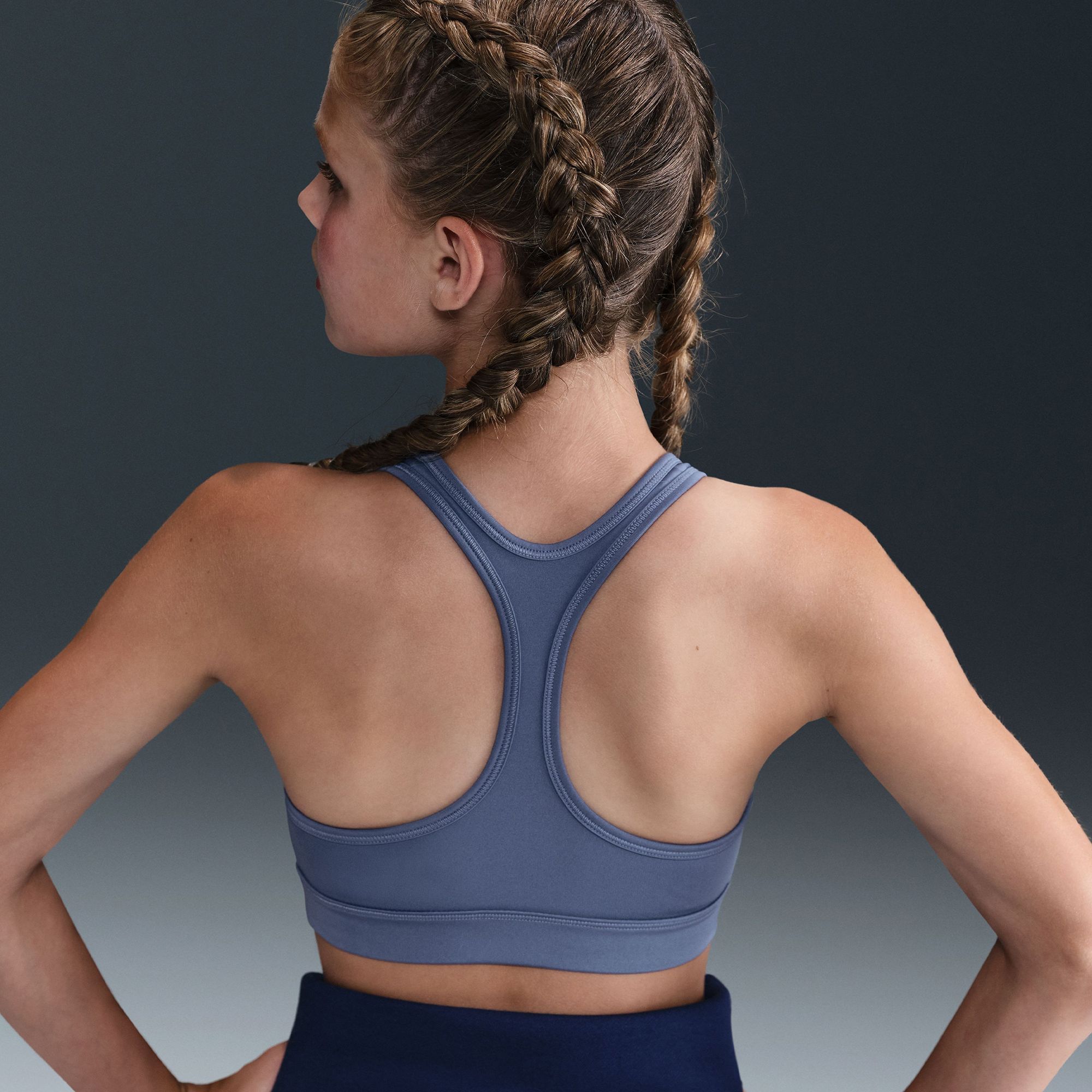 Nike Girls' Pro Dri-FIT Swoosh Sports Bra product image