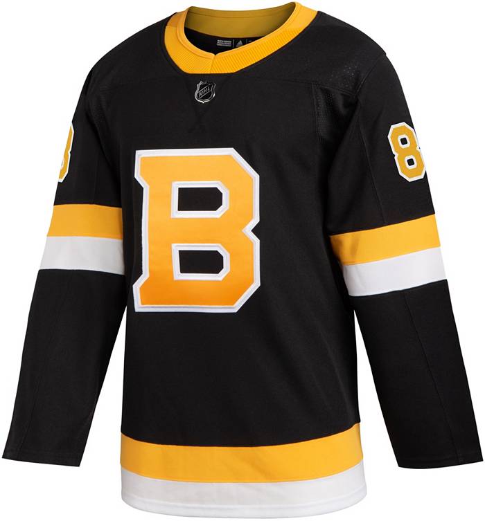 adidas Bruins Authentic Winter Classic Wordmark Jersey - Black