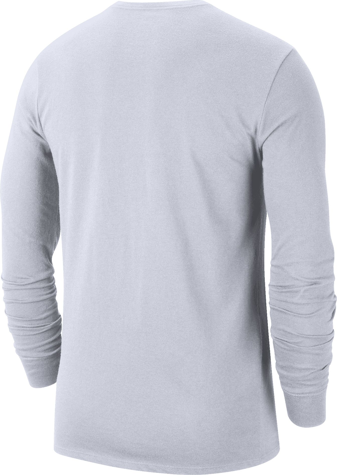 Nike Men's Texas Longhorns White Cotton Varsity Game Long Sleeve T-Shirt