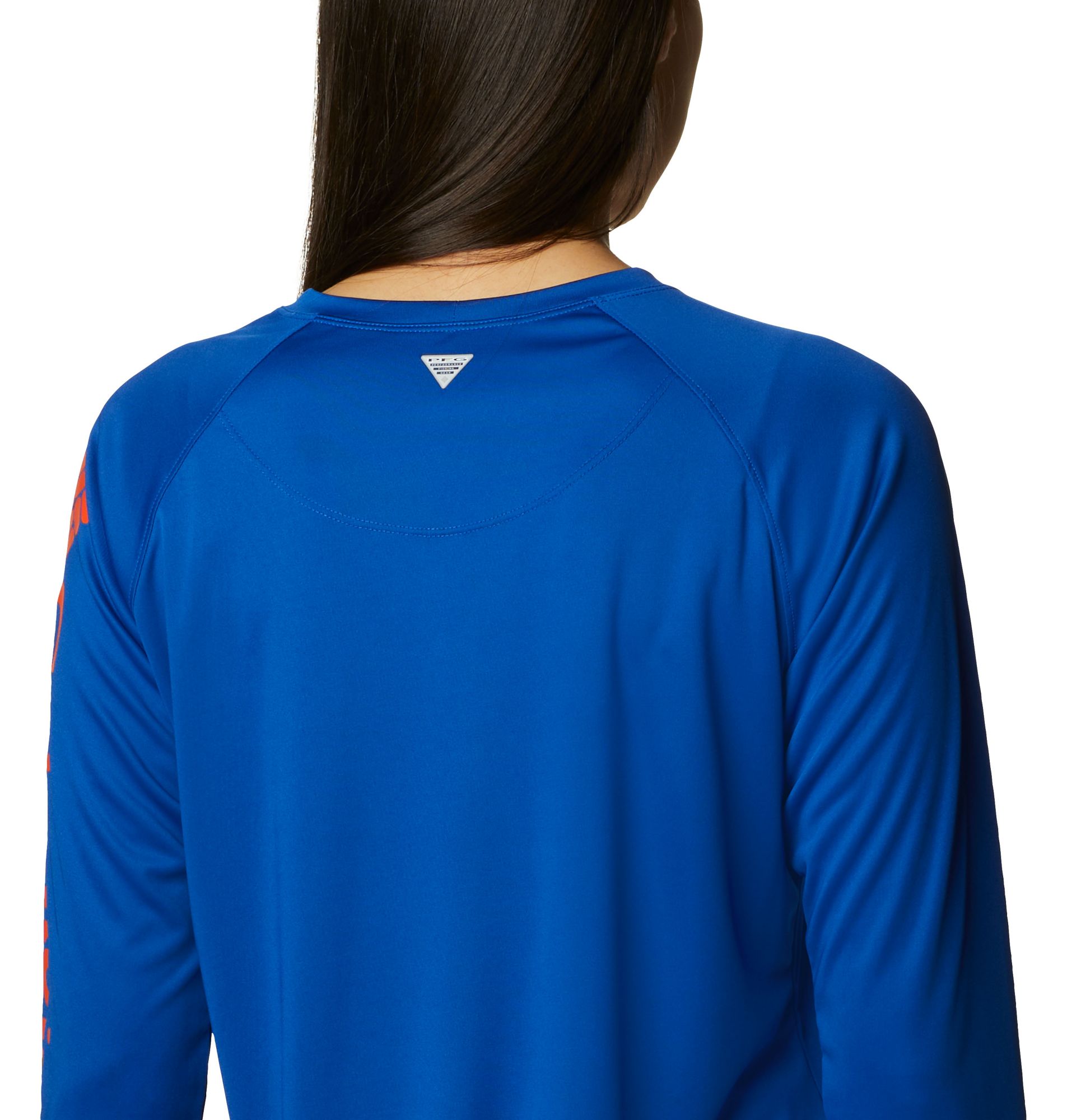 Columbia Women's Florida Gators Blue Tidal Long Sleeve T-Shirt