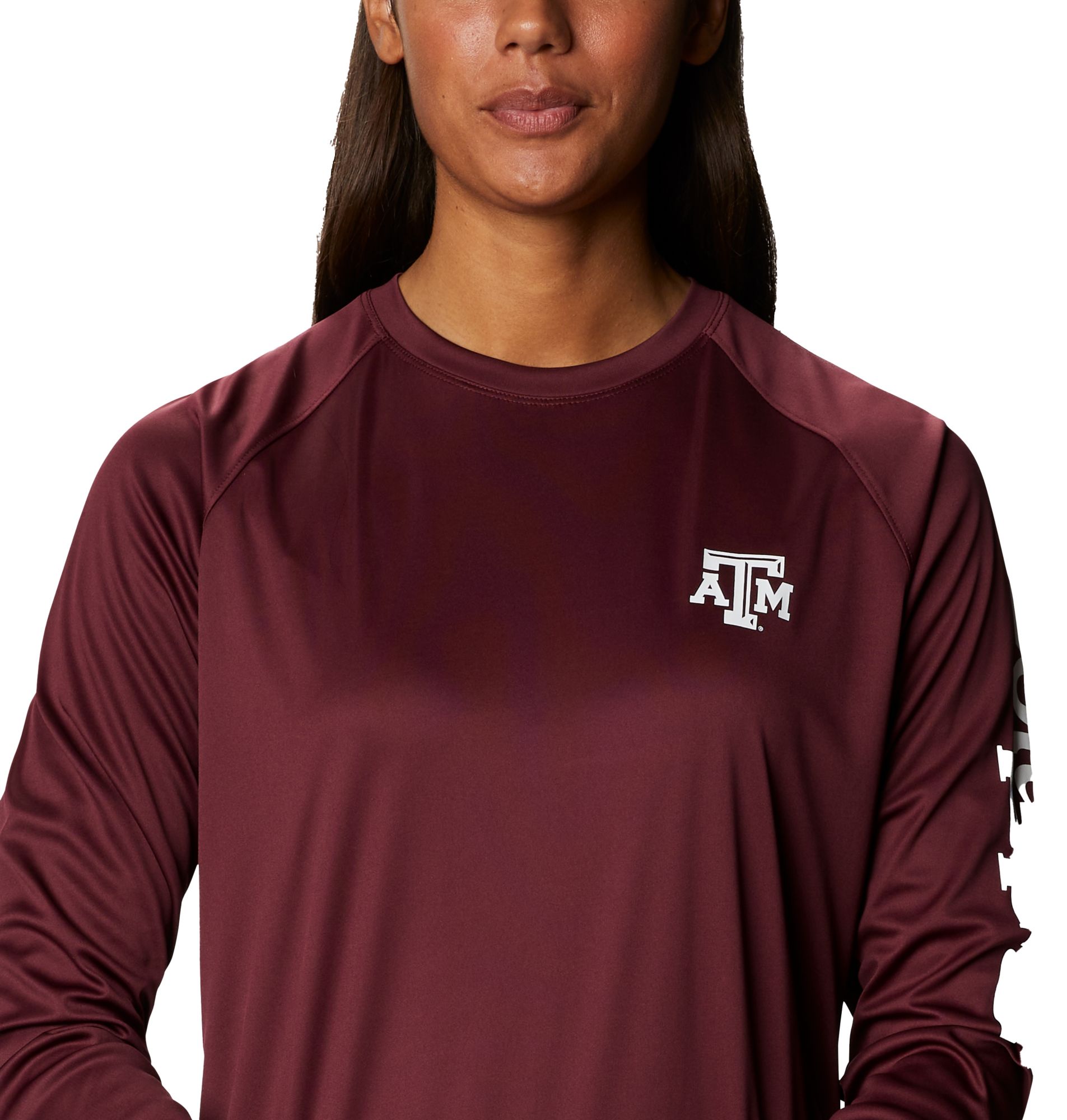 Columbia Women's Texas A&M Aggies Red Tidal Long Sleeve T-Shirt product image
