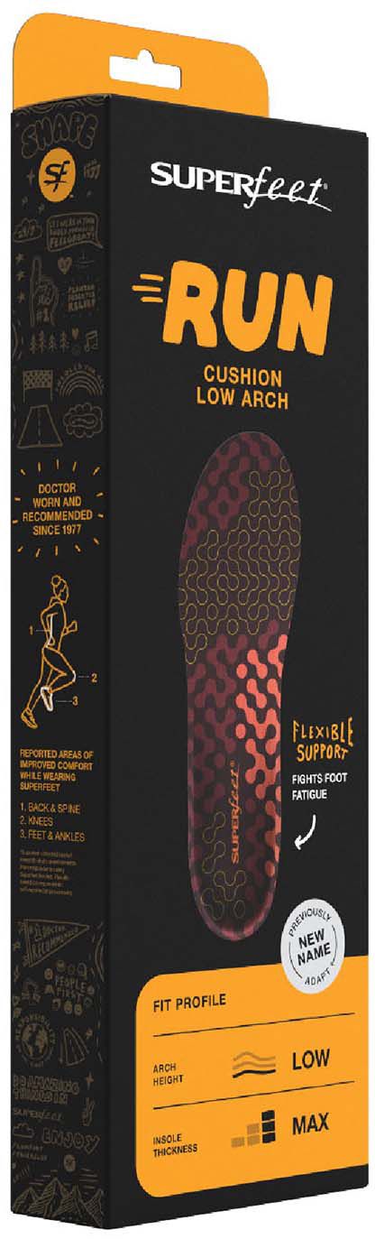 Superfeet Run Cushion Low Arch Insoles product image