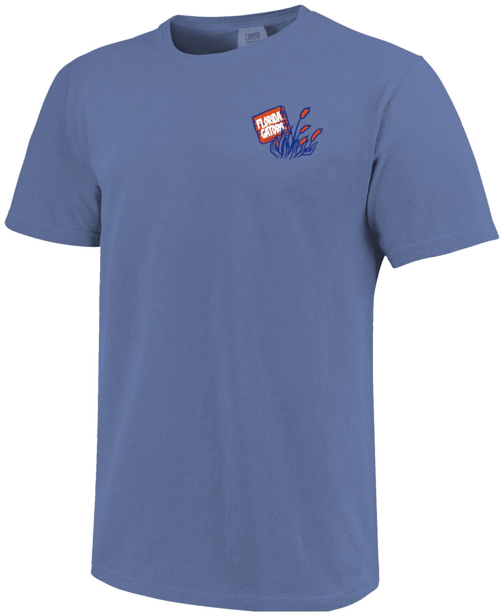 Image One Men's Florida Gators Blue Beware Gator Cartoon Short Sleeve T-Shirt product image