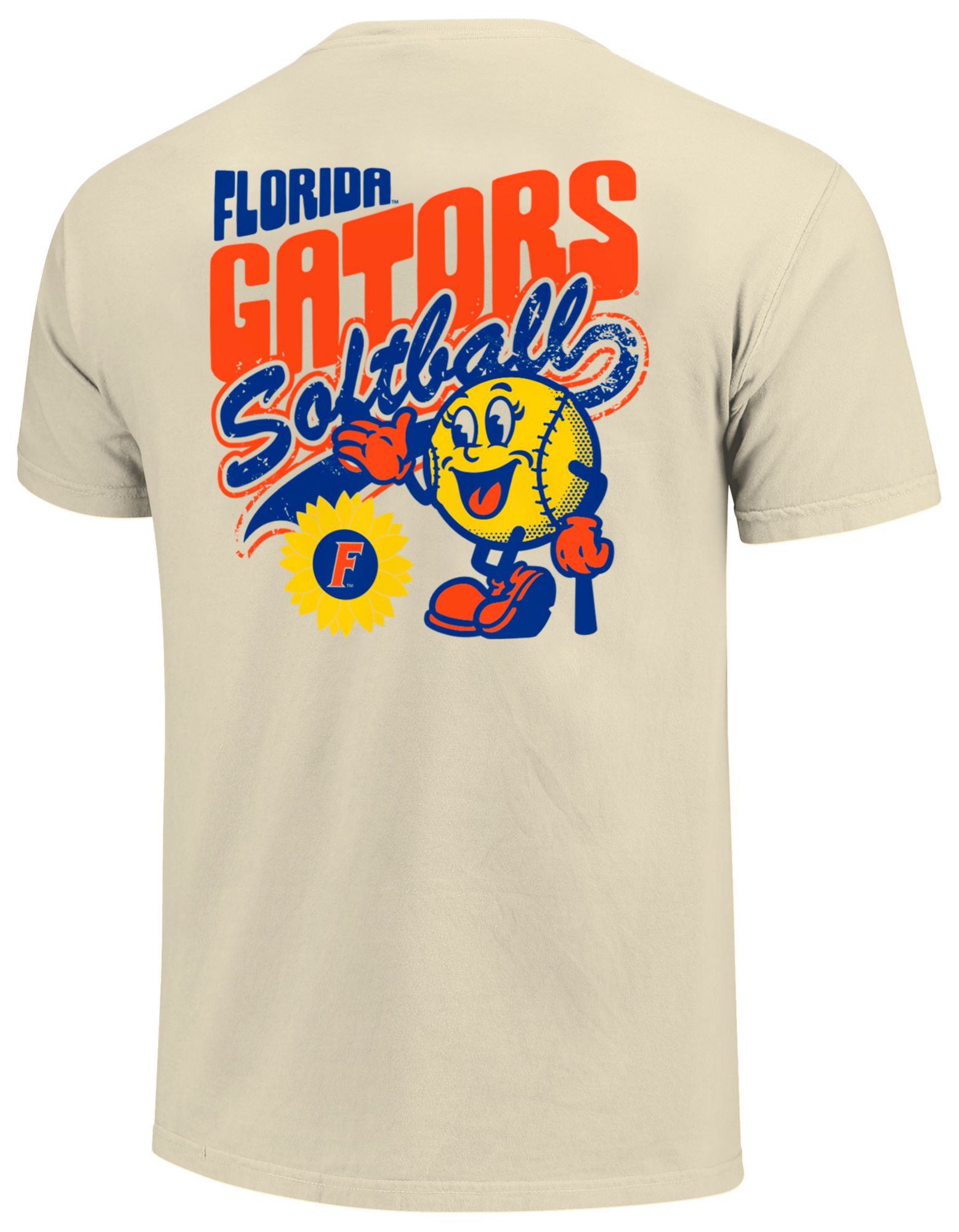 Image One Men's Florida Gators Ivory Retro Vibe T-Shirt product image