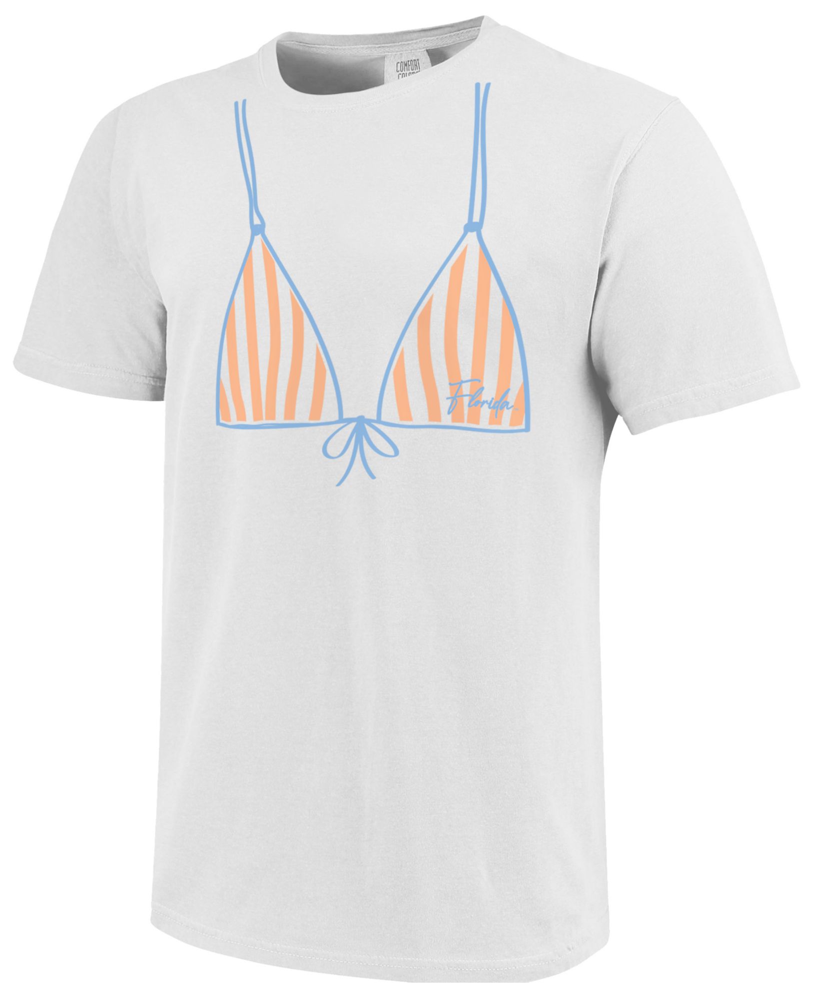 Image One Women's Florida Gators White Bikini T-Shirt product image