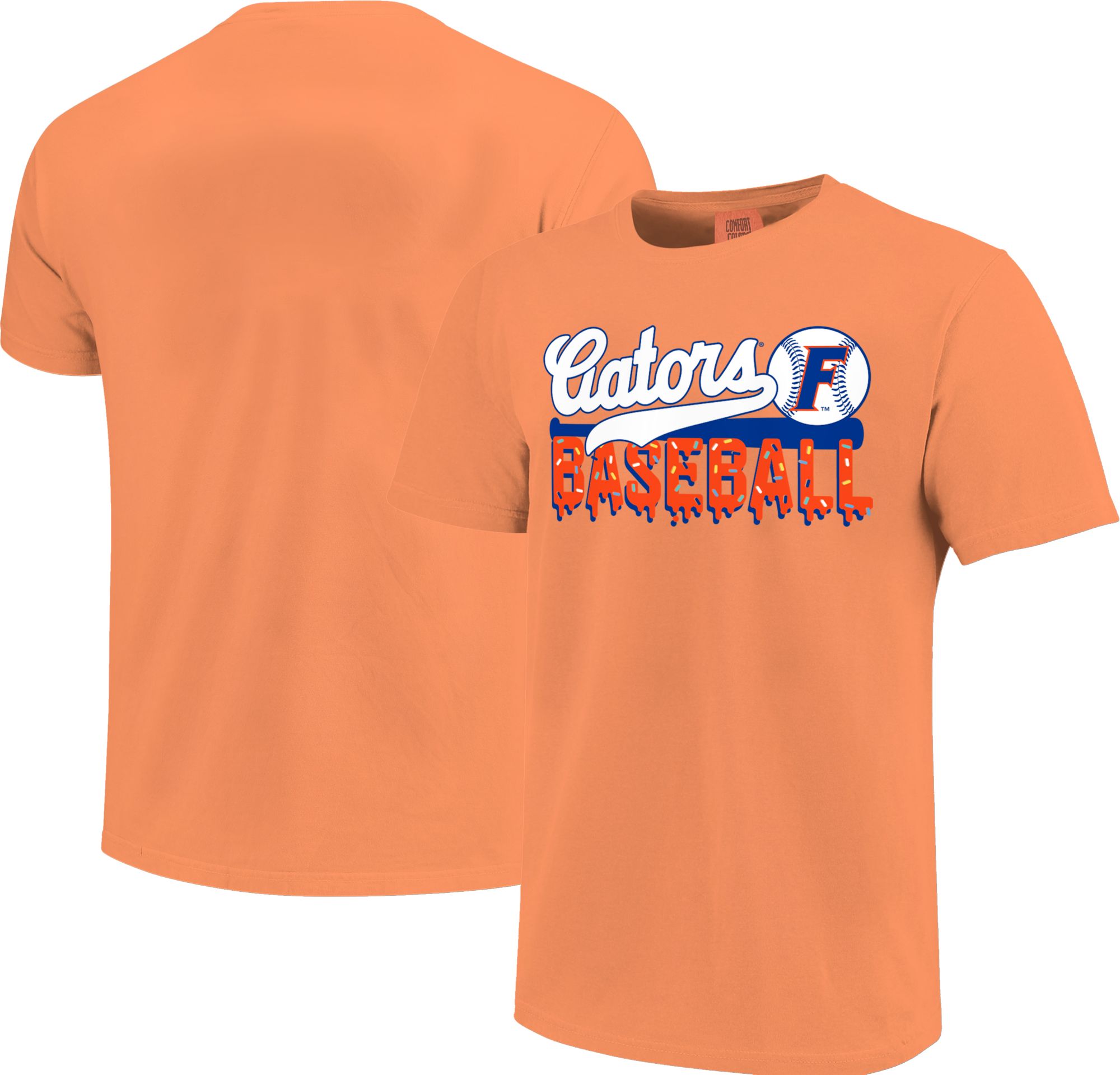 Image One Youth Florida Gators Melon Baseball Letter Drip T-Shirt product image