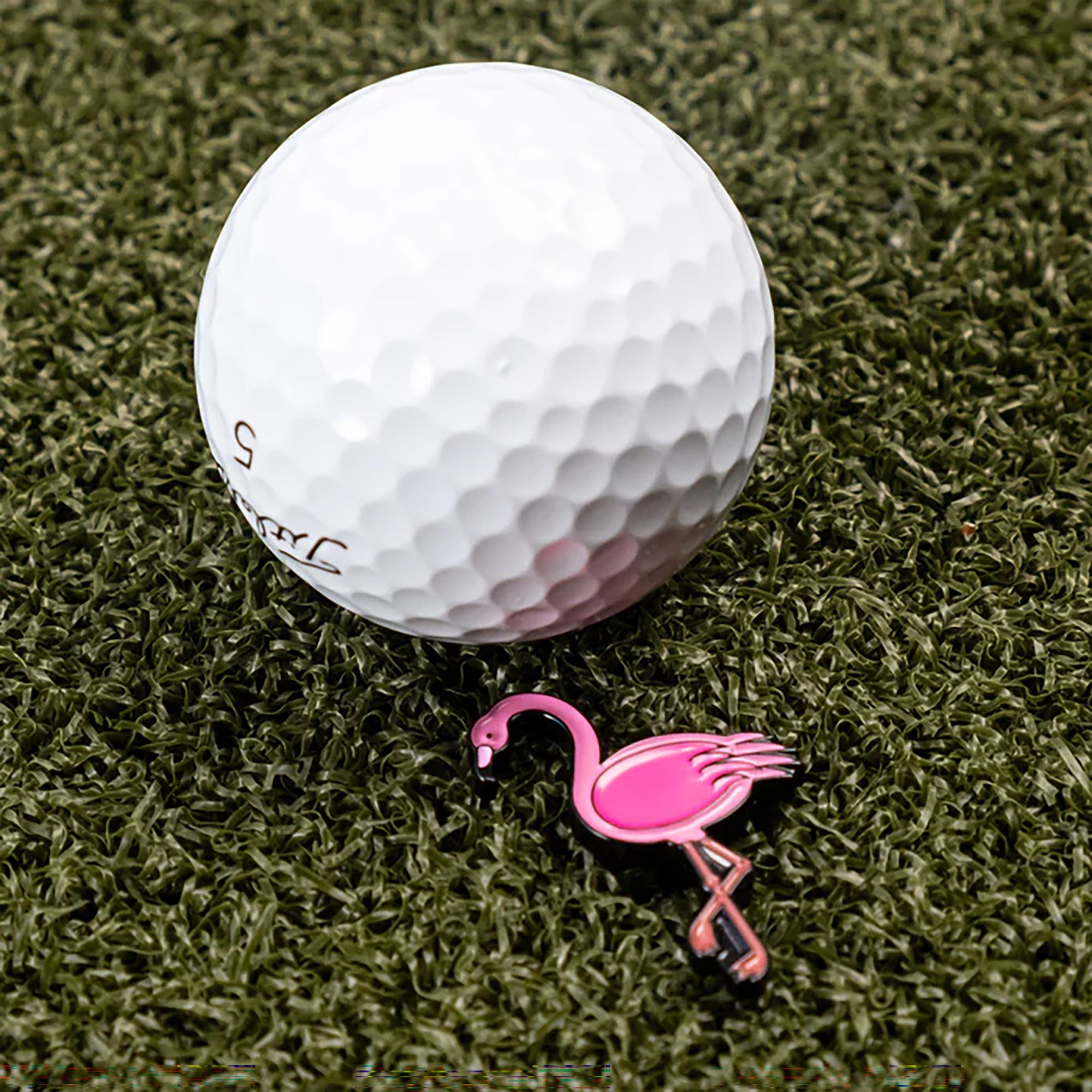 Pins & Aces Flamingo Ball Marker