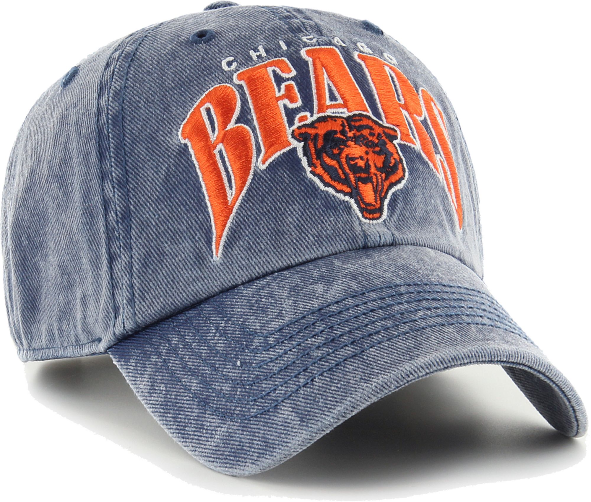 '47 Men's Chicago Bears Blue Apollo Throwback Adjustable Hat product image