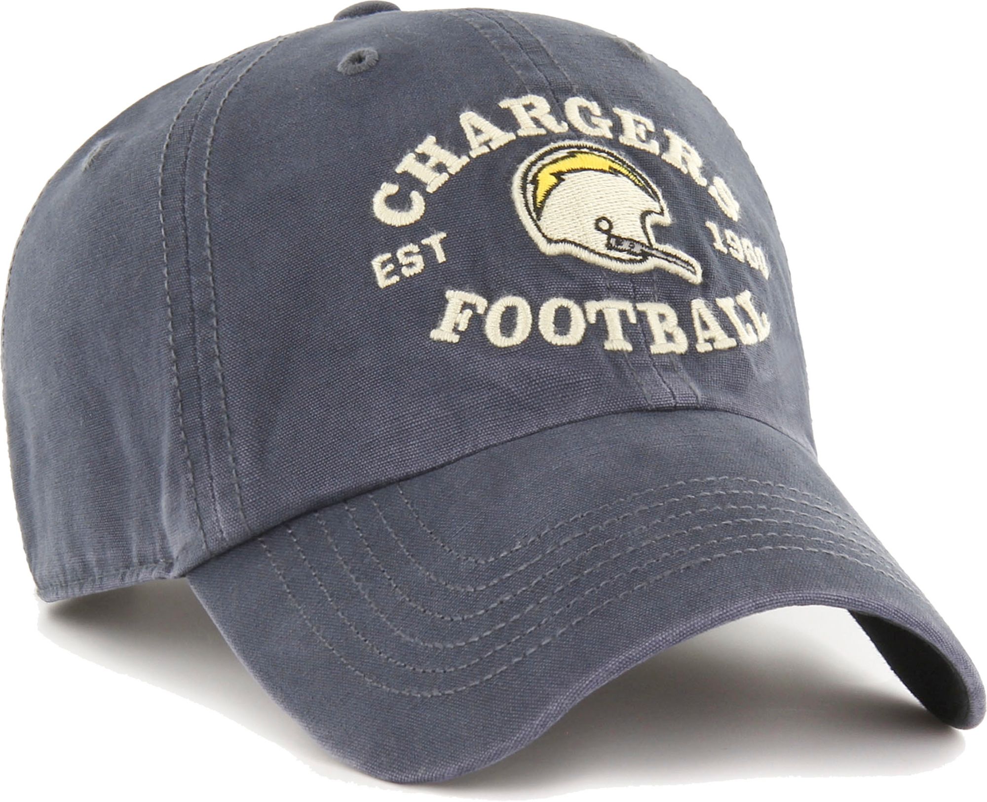 '47 Men's Los Angeles Chargers Navy Brockman Throwback Adjustable Hat product image