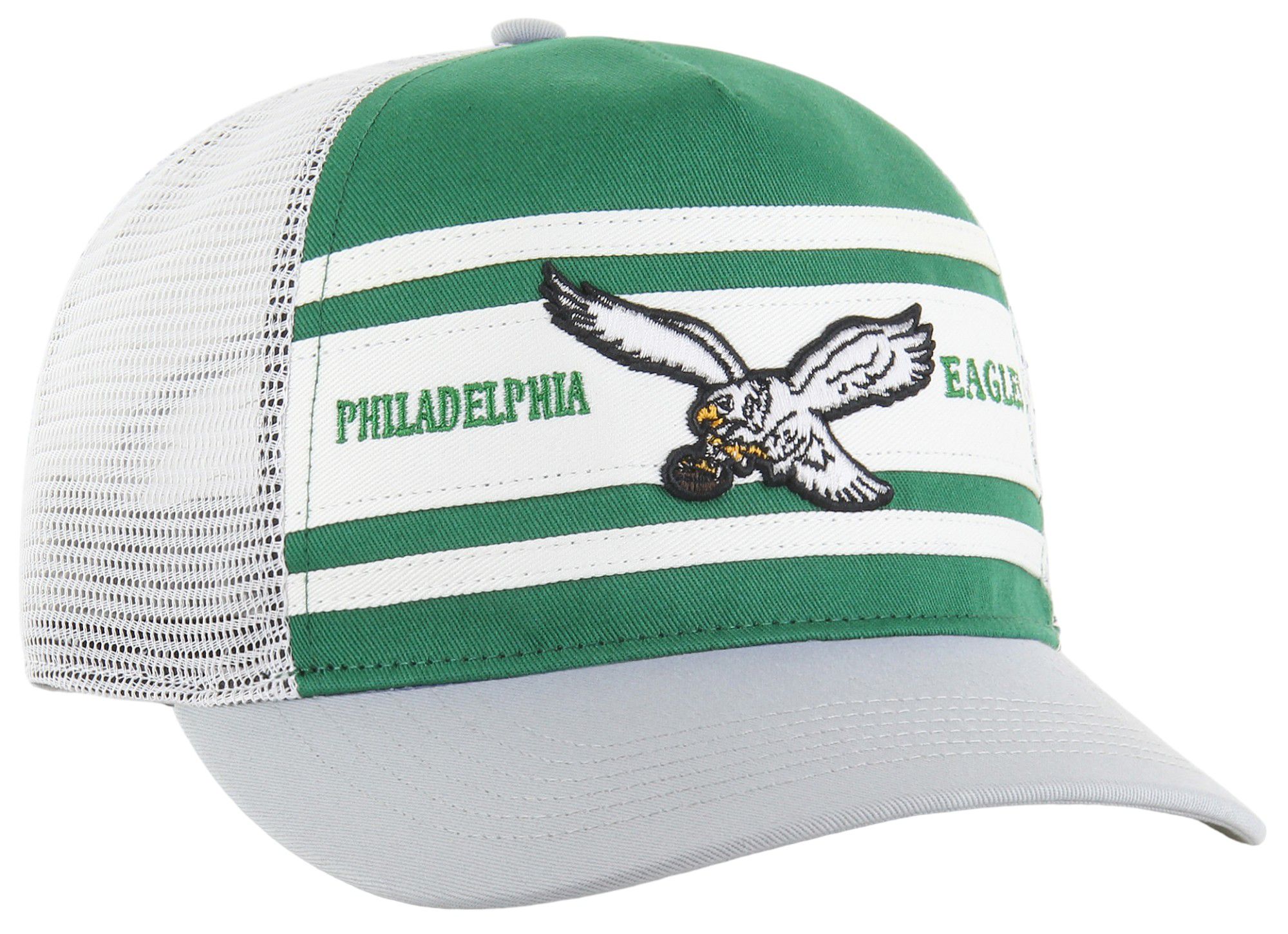 '47 Men's Philadelphia Eagles Super Stripe Hitch Kelly Throwback Adjustable Hat product image
