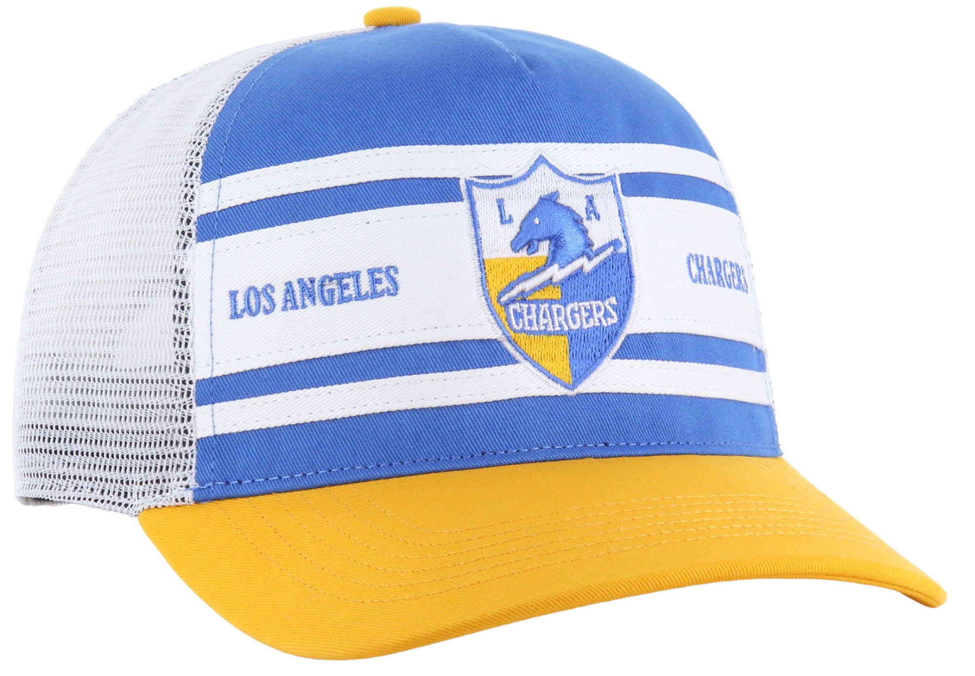 '47 Men's Los Angeles Chargers Super Stripe Blue Hitch Adjustable Hat product image