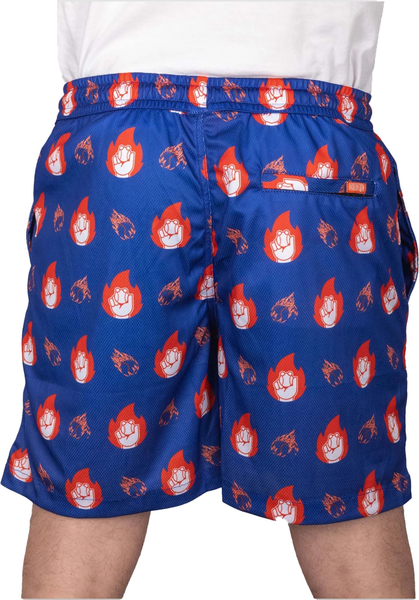 Baseballism Men's Flame Thrower Diamond Air Mesh Shorts product image