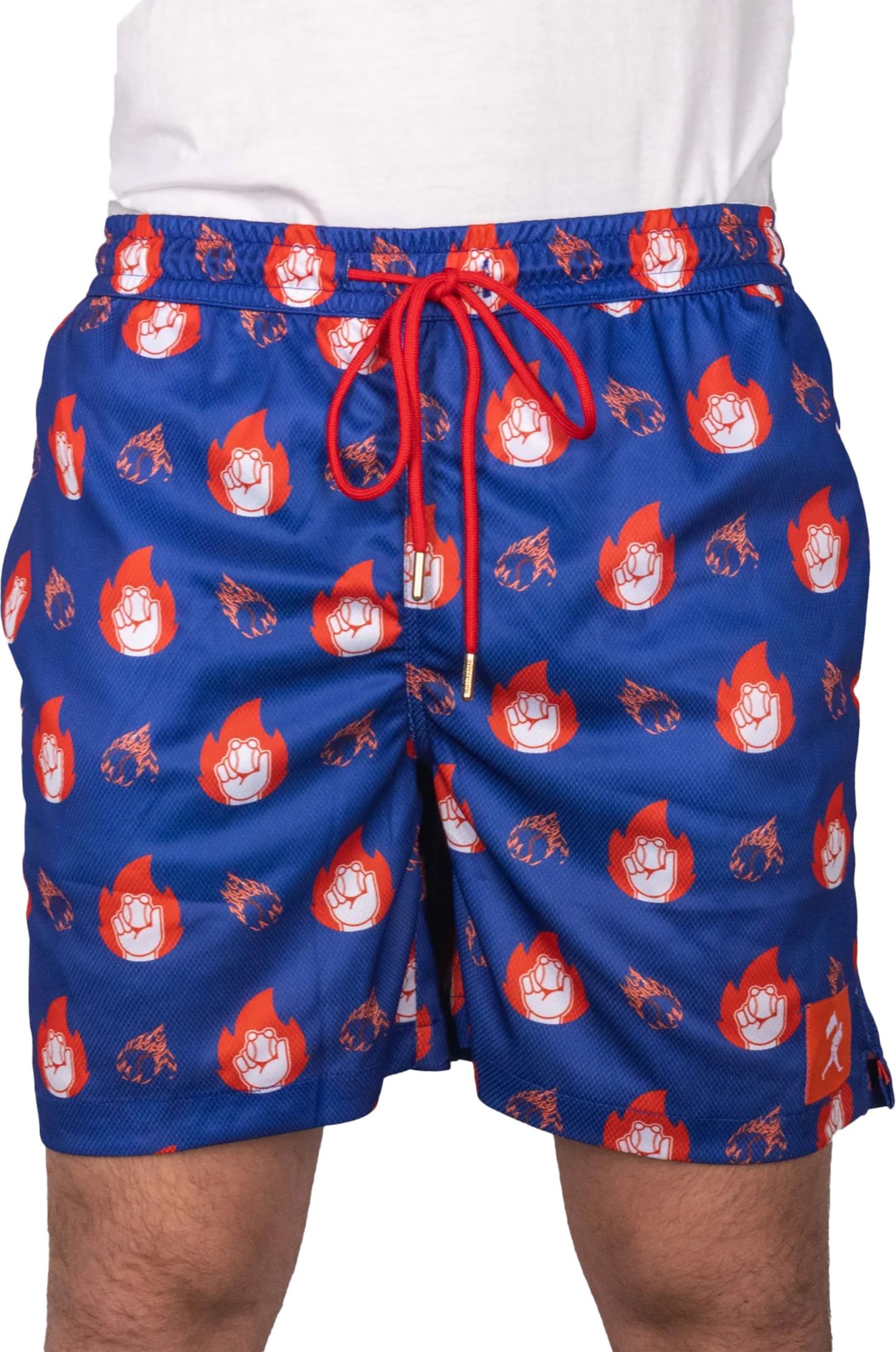 Baseballism Men's Flame Thrower Diamond Air Mesh Shorts product image