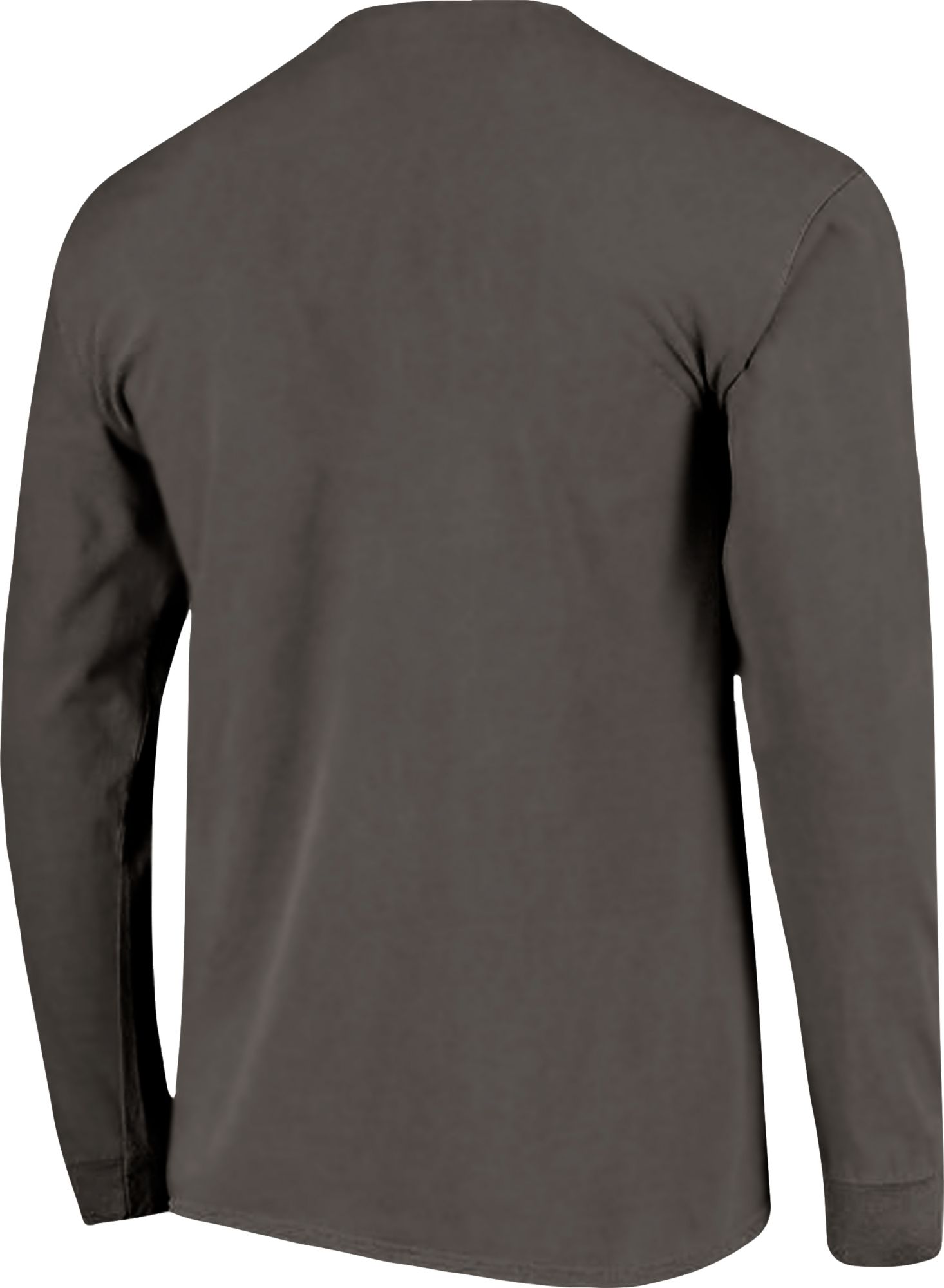 Image One Men's Florida Atlantic Owls Grey Bar Logo Long Sleeve T-Shirt