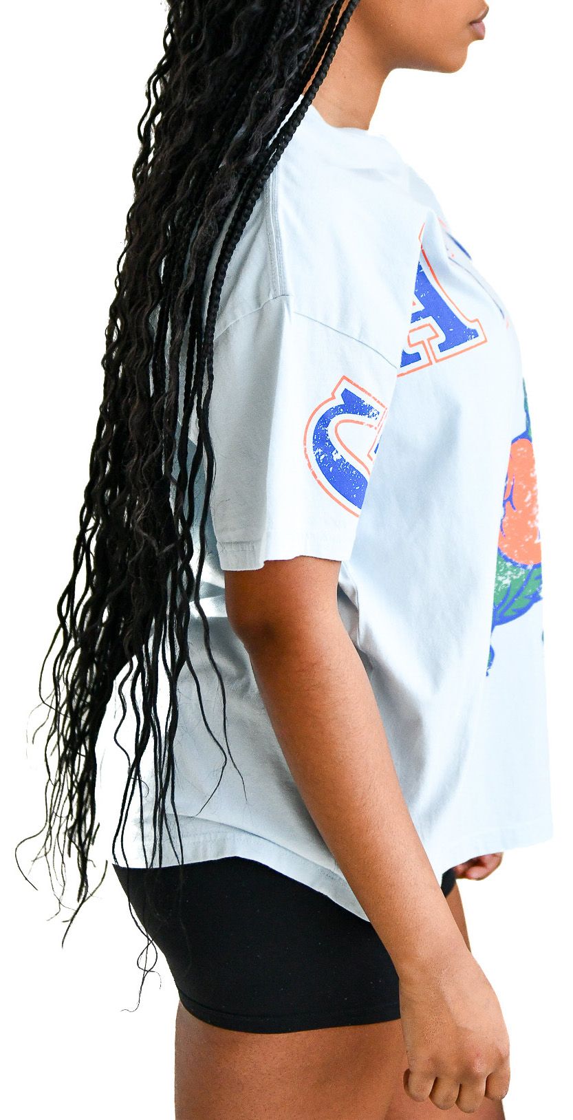 Gameday Social Women's Florida Gators Pale Blue The Band Short Sleeve T-Shirt product image