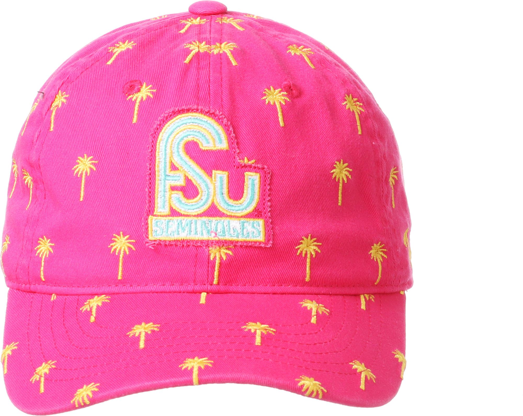 Zephyr Men's Florida State Seminoles Pink Beach Collection Adjustable Hat product image