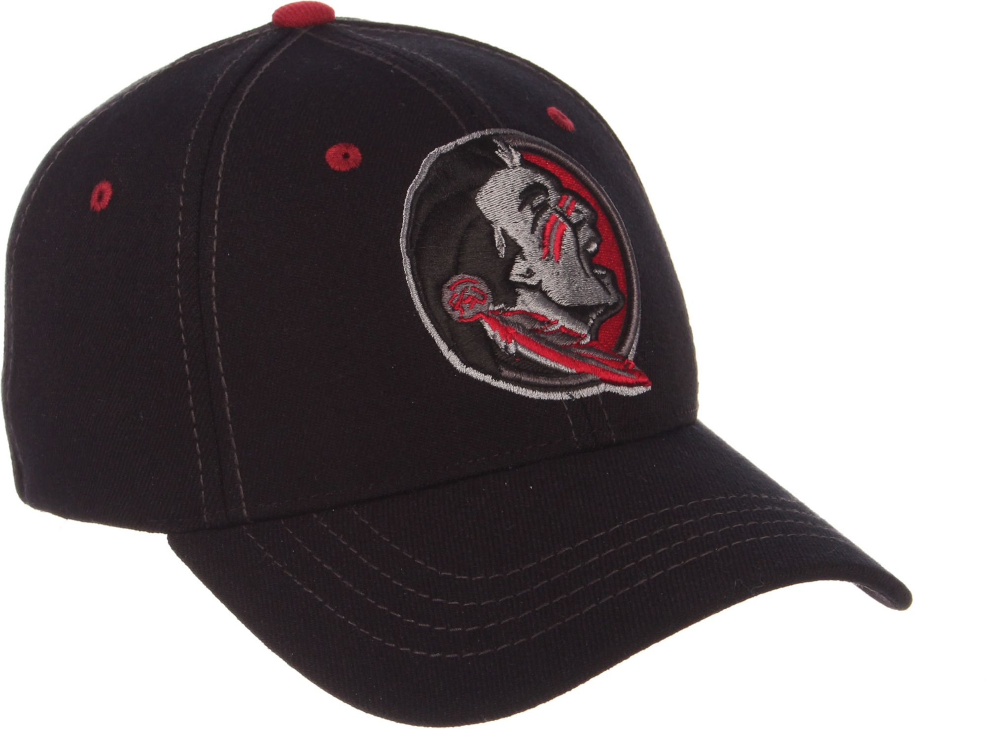 Zephyr Men's Florida State Seminoles Element II Adjustable Black Hat product image