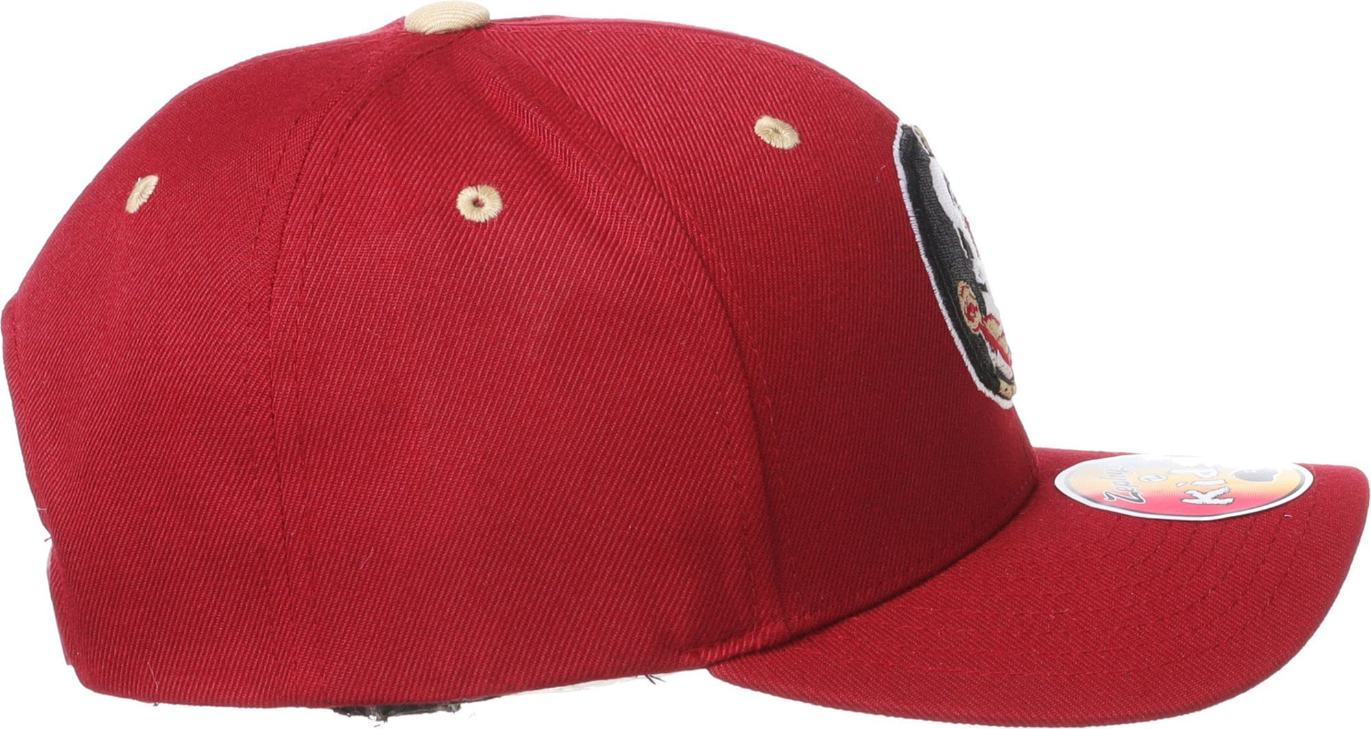 Zephyr Youth Florida State Seminoles Garnet Camp Adjustable Hat product image