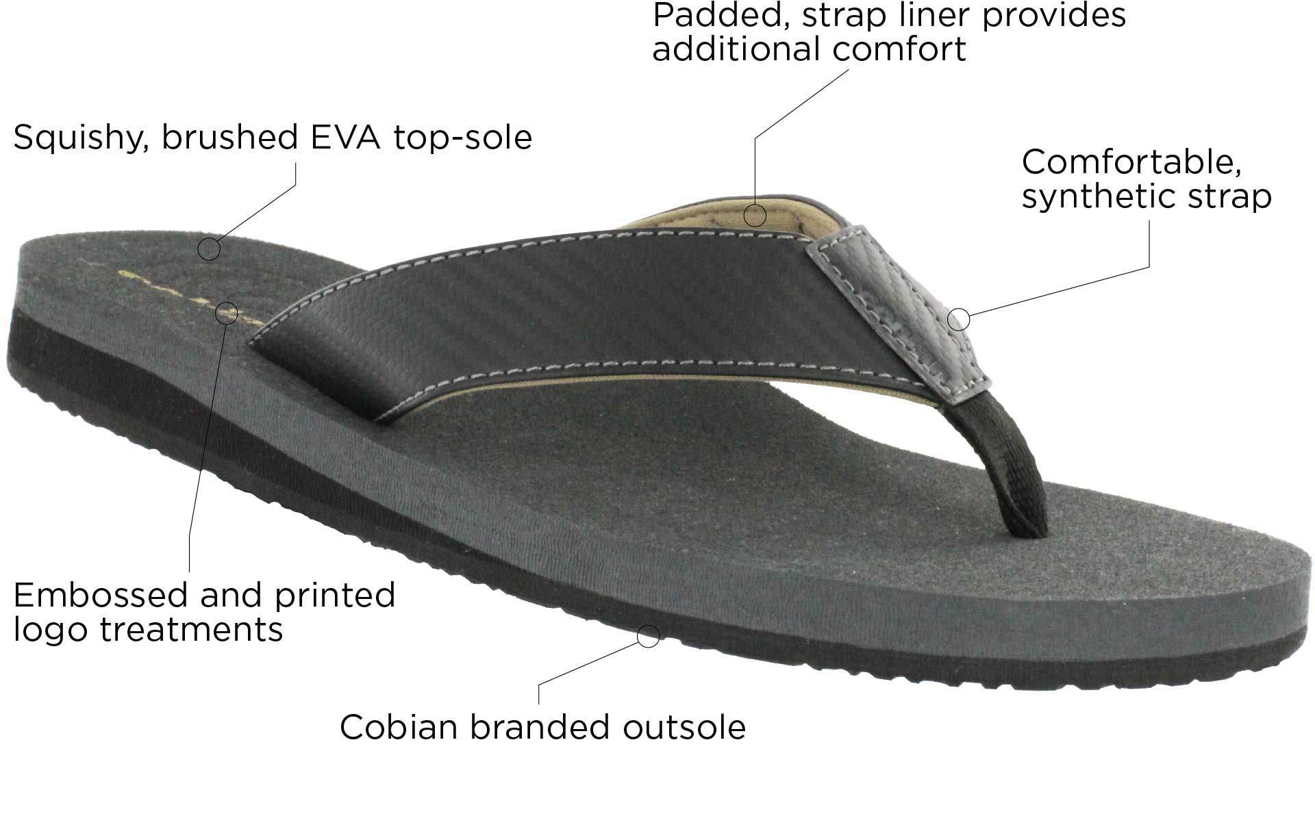 cobian men's floater flip flops