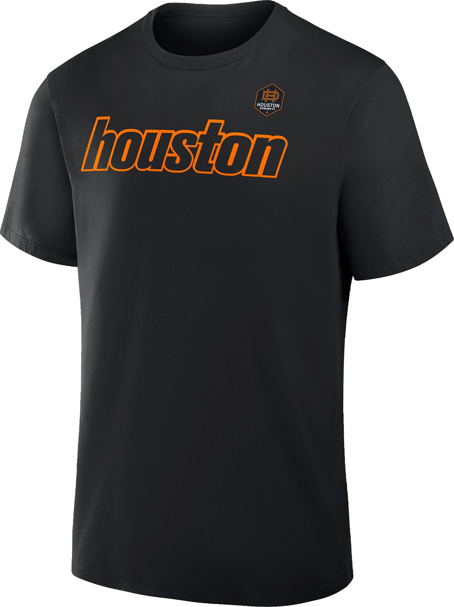 MLS Adult Houston Dynamo Black 2-Hit T-Shirt product image