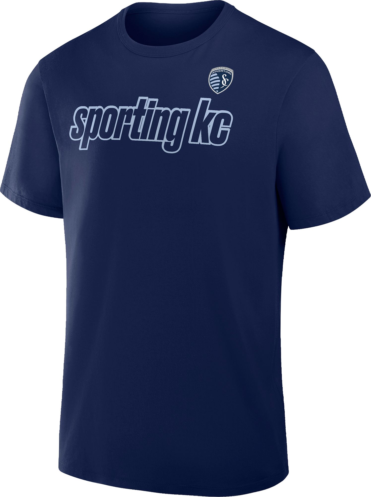 MLS Adult Sporting Kansas City Athletic Navy 2-Hit T-Shirt product image