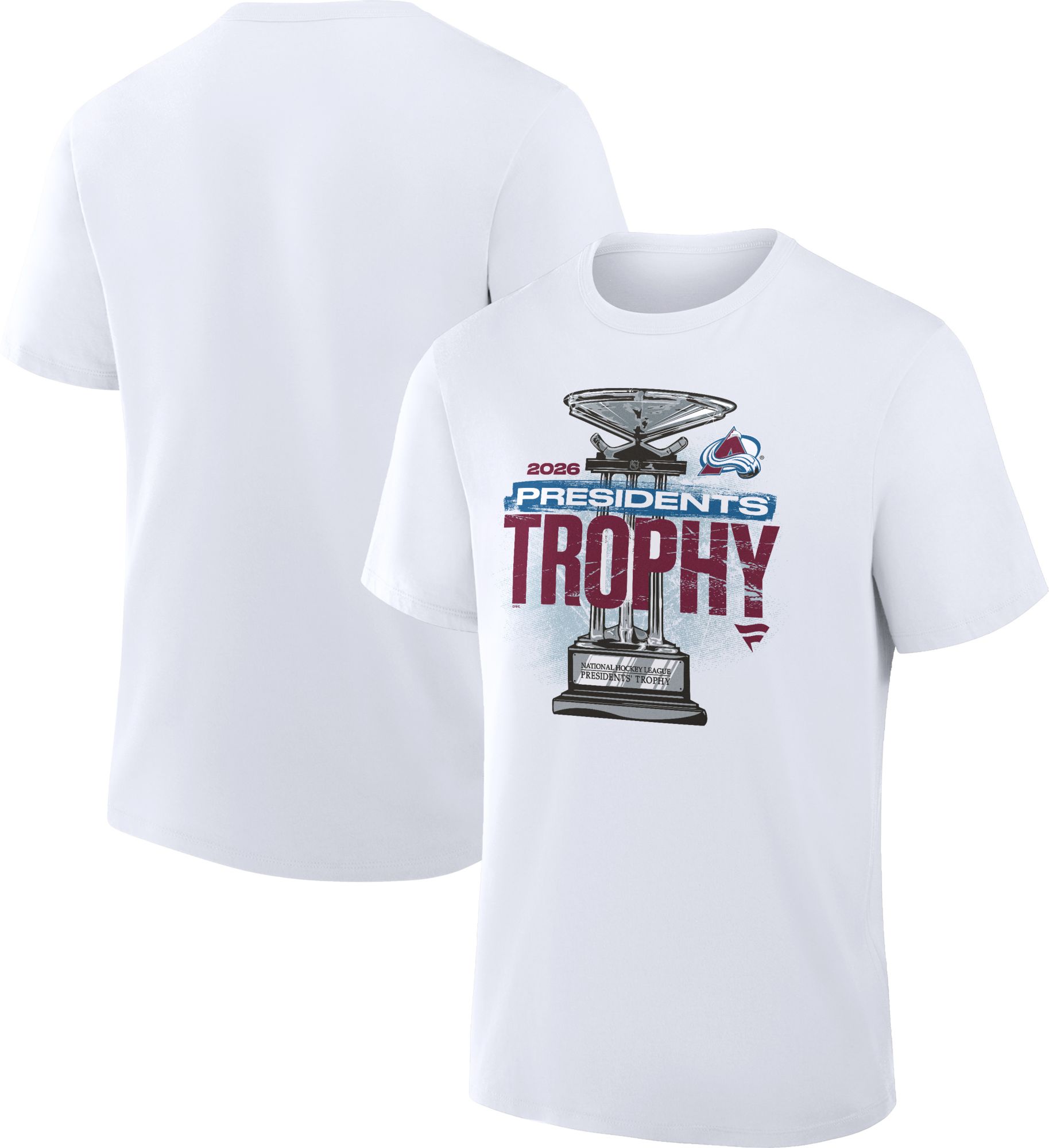 NHL Adult Colorado Avalanche 2026 Presidents' Trophy T-Shirt product image