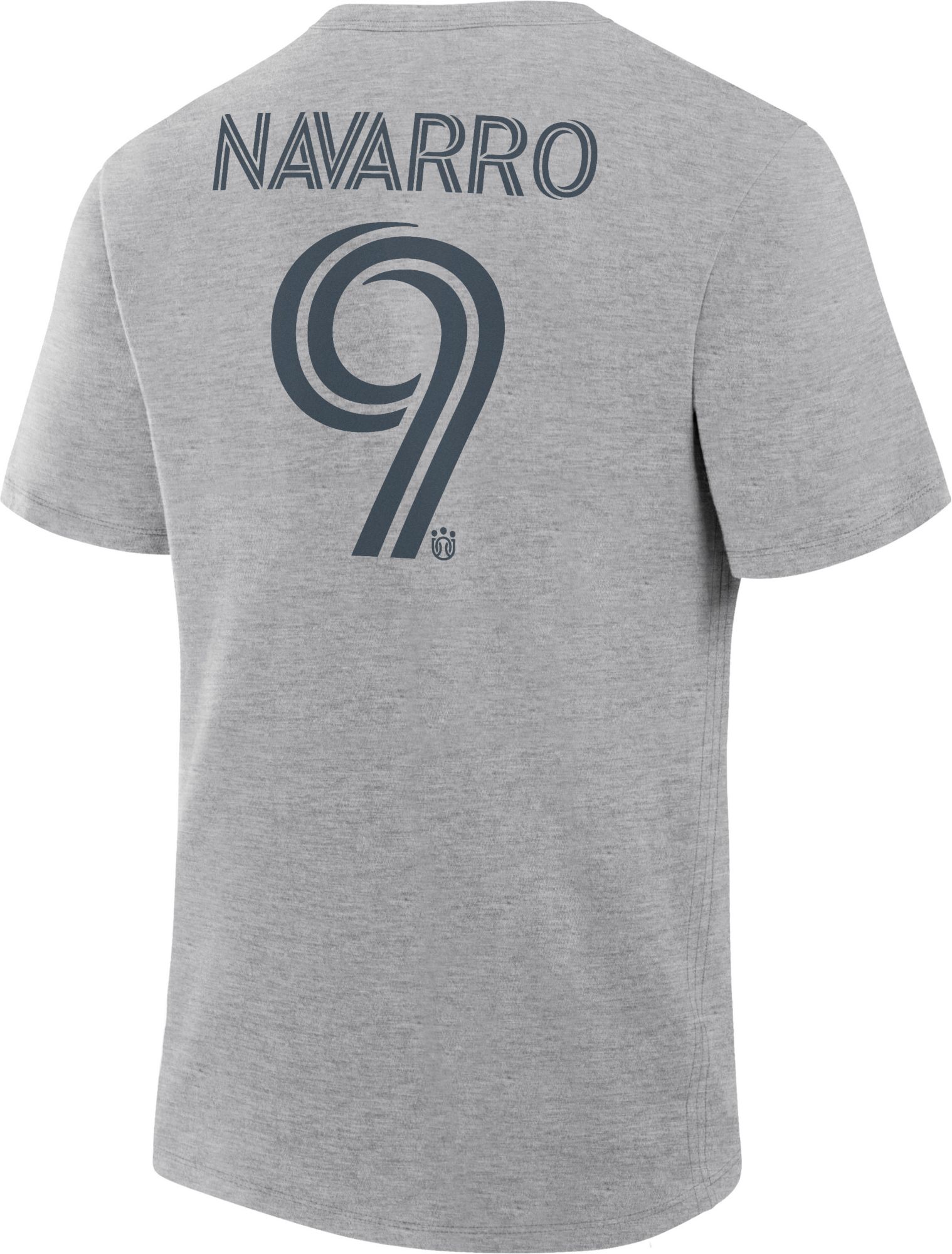 MLS Men's Colorado Rapids Rafael Navarro #9 Steel Heather T-Shirt product image