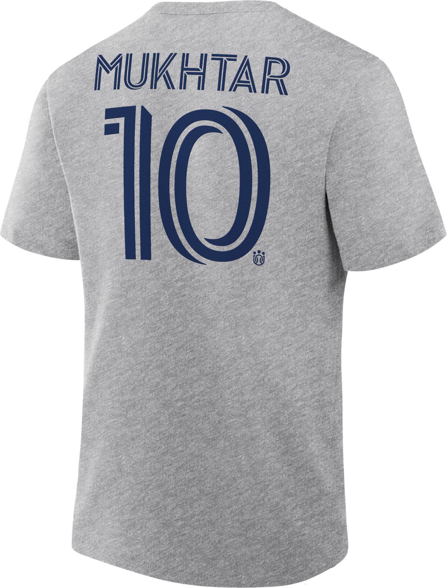 MLS Men's Nashville SC Hany Mukhtar #10 Steel Heather T-Shirt product image