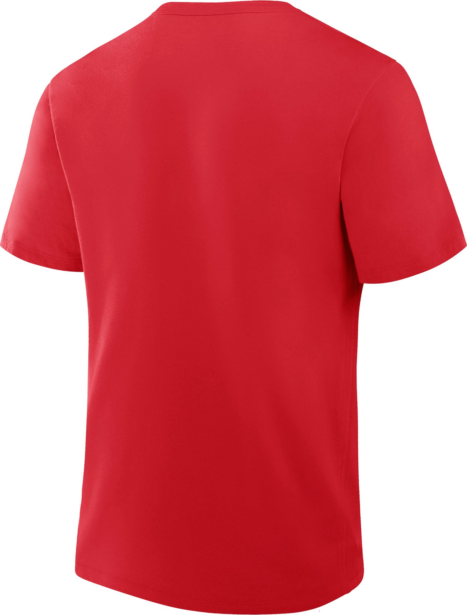 NHL Men's Detroit Red Wings Red Wordmark Logo Short Sleeve T-Shirt product image