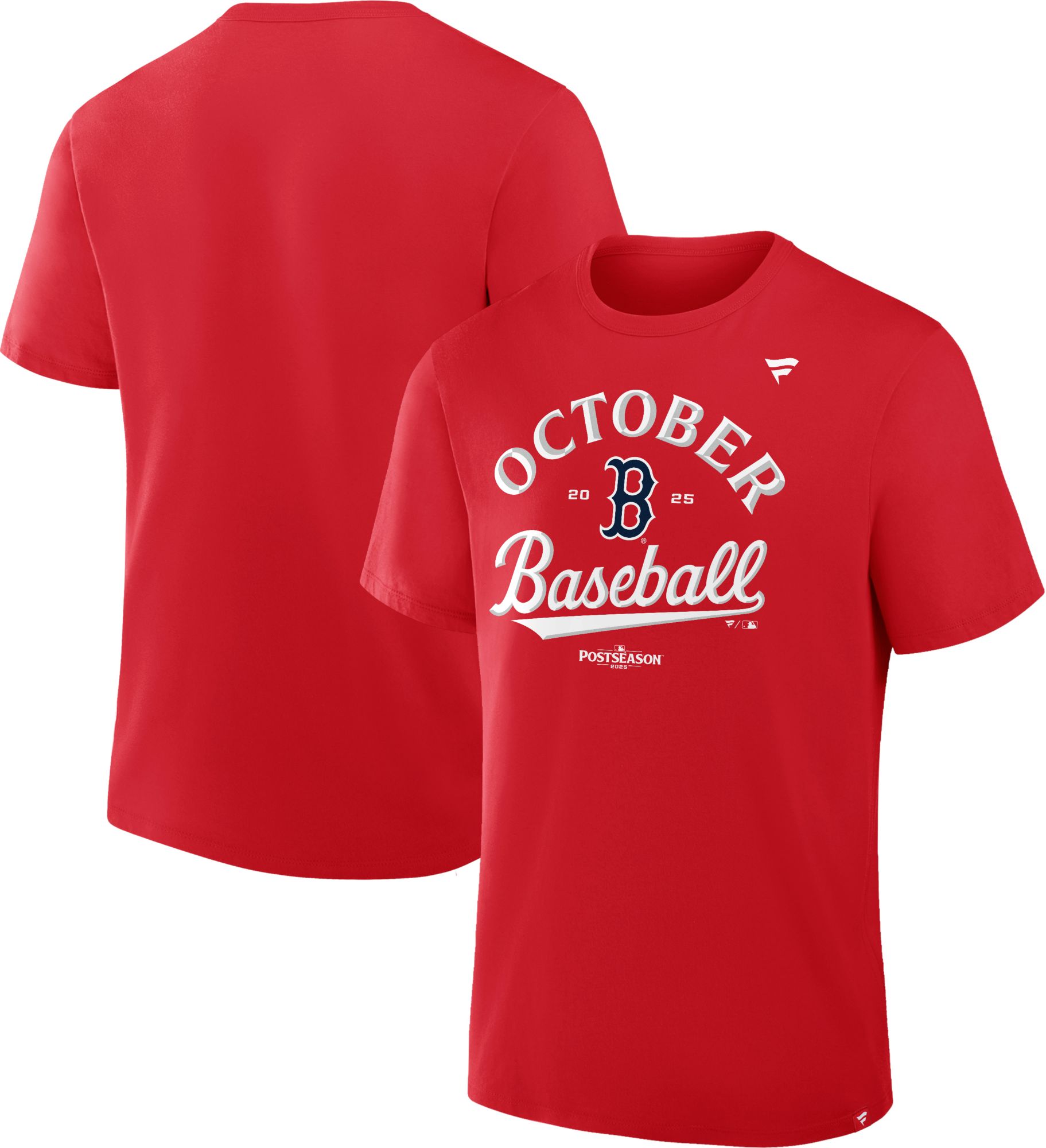 MLB Team Apparel Men's Boston Red Sox 'October Baseball' 2025