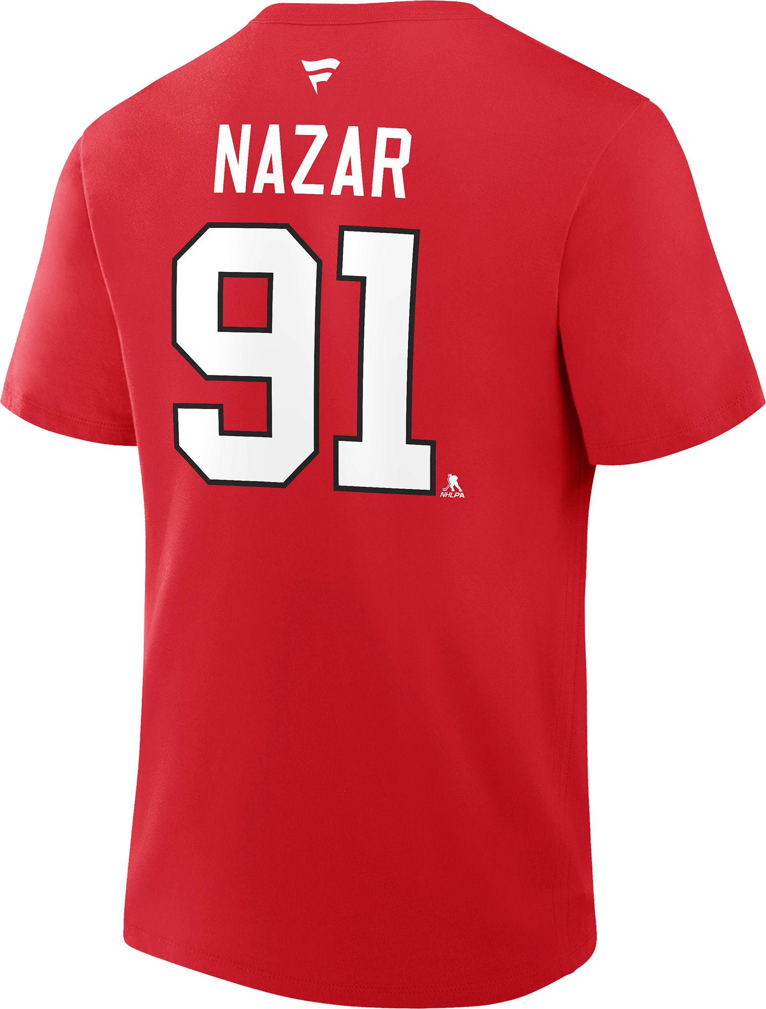 NHL Men's Chicago Blackhawks Frank Nazar #91 Red T-Shirt product image