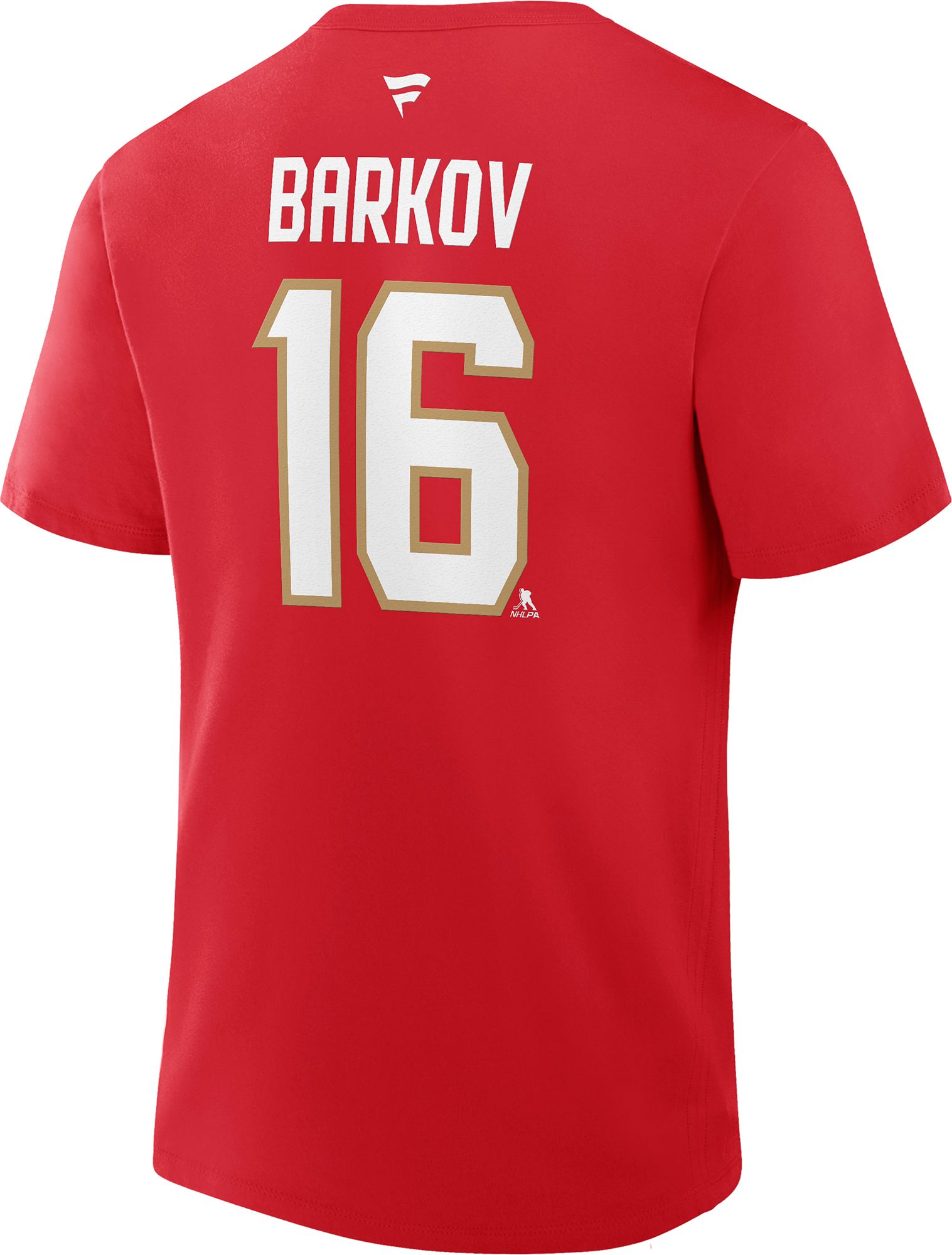 NHL Adult Florida Panthers Aleksander Barkov #16 Athletic Red T-Shirt product image