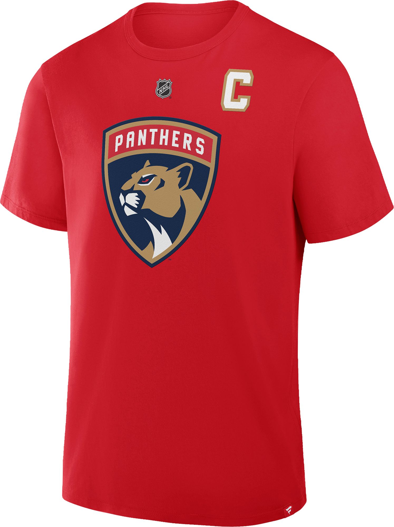 NHL Adult Florida Panthers Aleksander Barkov #16 Athletic Red T-Shirt product image
