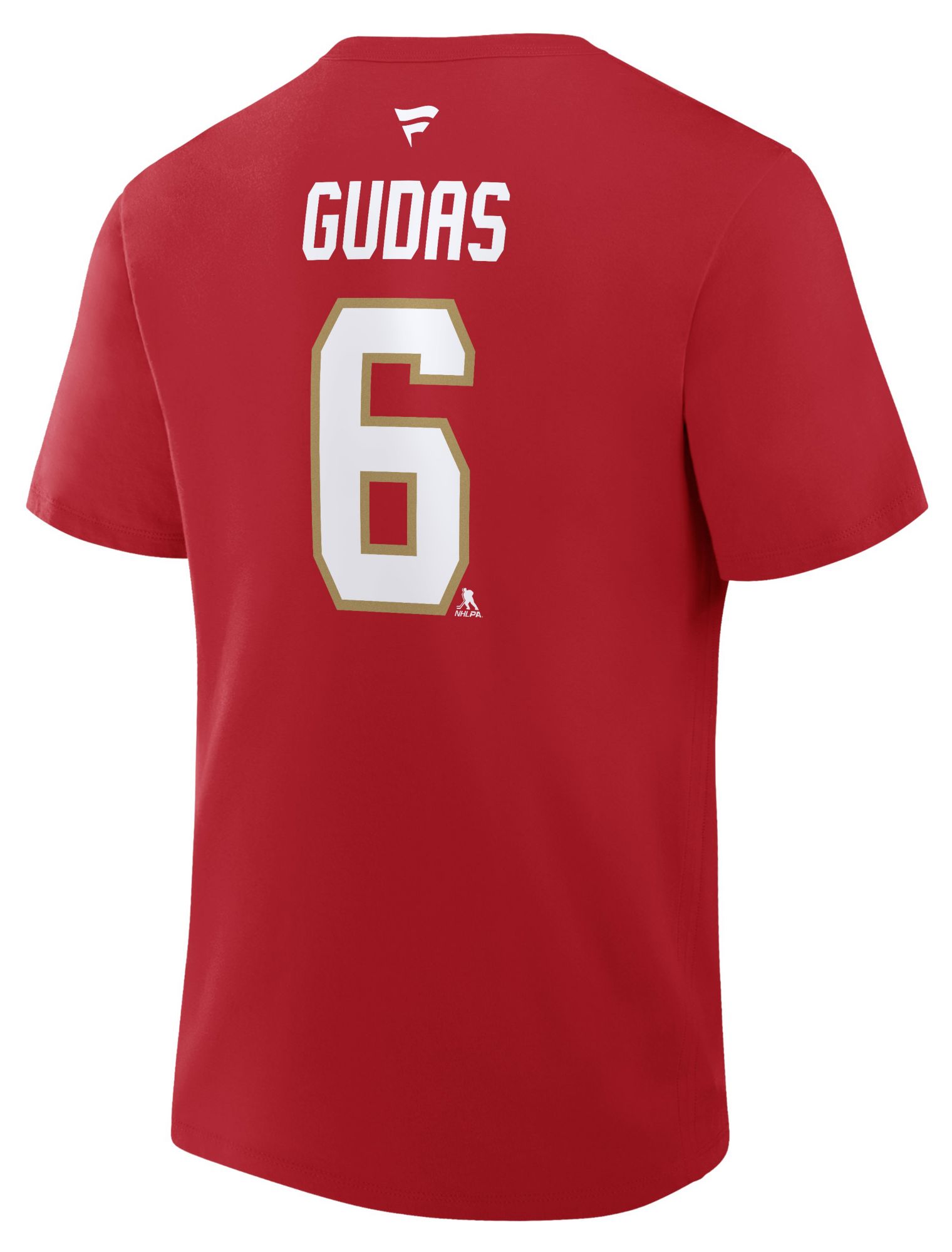 NHL Men's Florida Panthers Red Radko Gudas #6 T-Shirt | Dick's