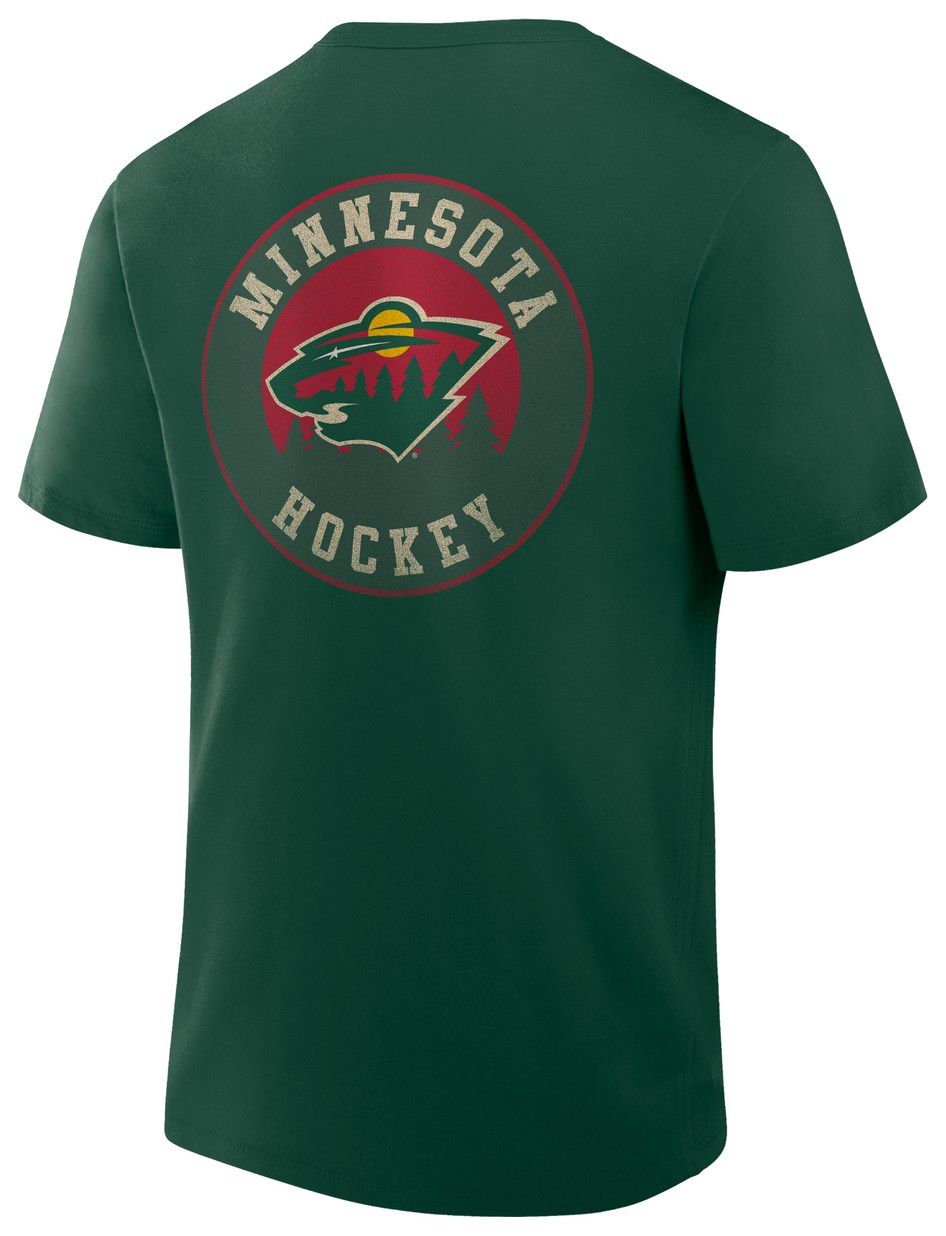 NHL Men's Minnesota Wild Green Legacy Short Sleeve T-Shirt product image