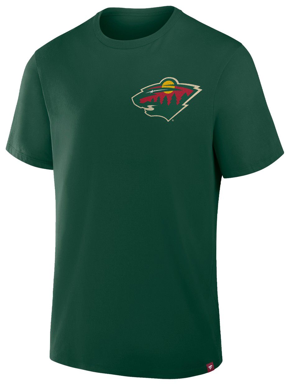 NHL Men's Minnesota Wild Green Legacy Short Sleeve T-Shirt product image