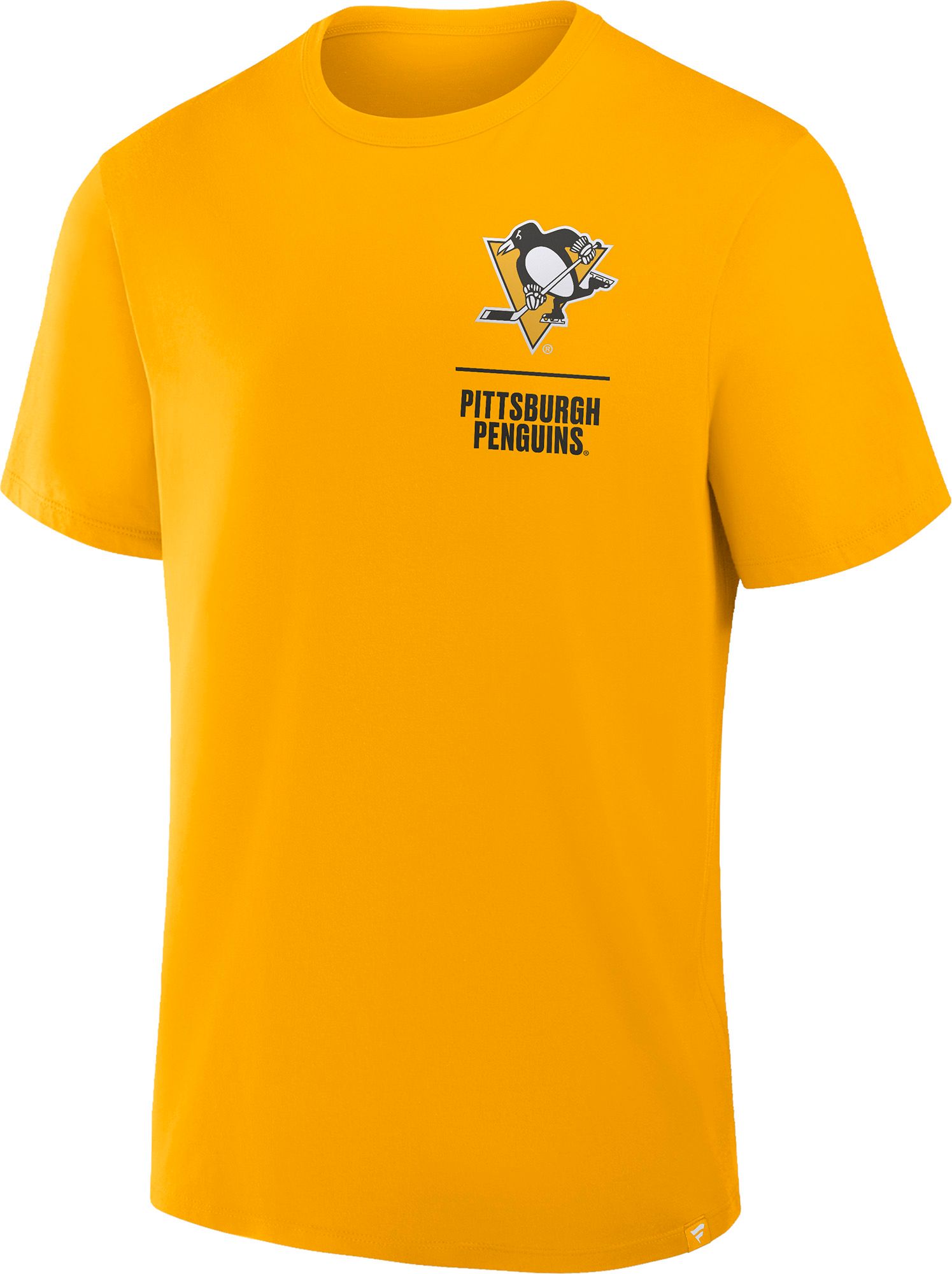 NHL Men's Pittsburgh Penguins Gold 2 Hit Legacy T-Shirt product image