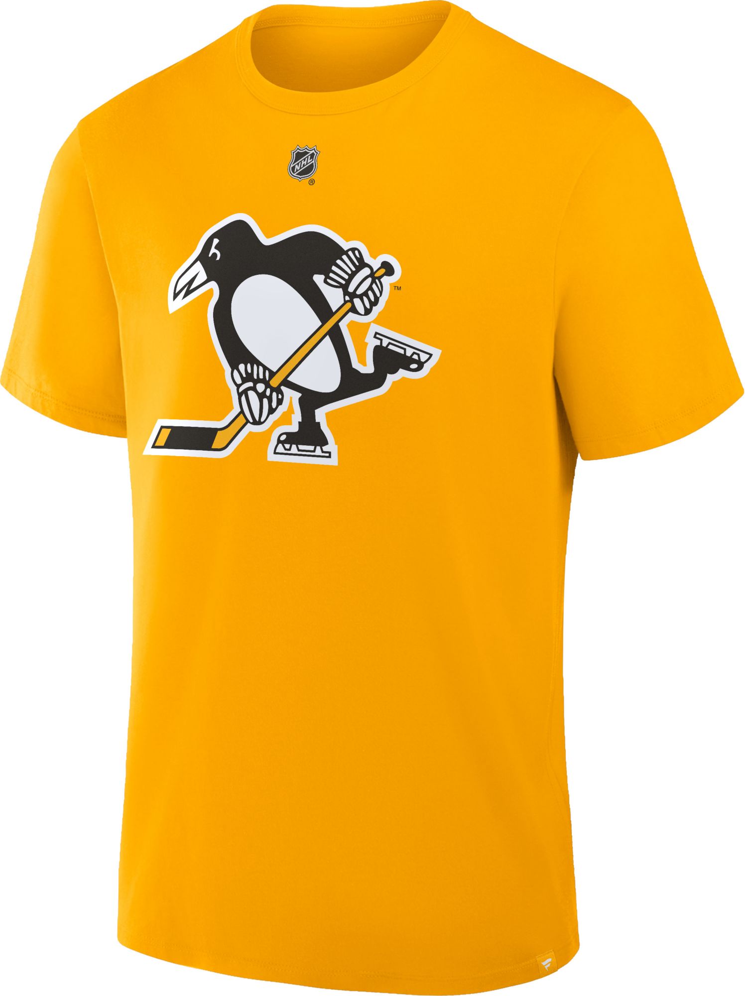 NHL Men's Pittsburgh Penguins Yellow Gold Egor Chinakhov #59 Alternate T-Shirt product image
