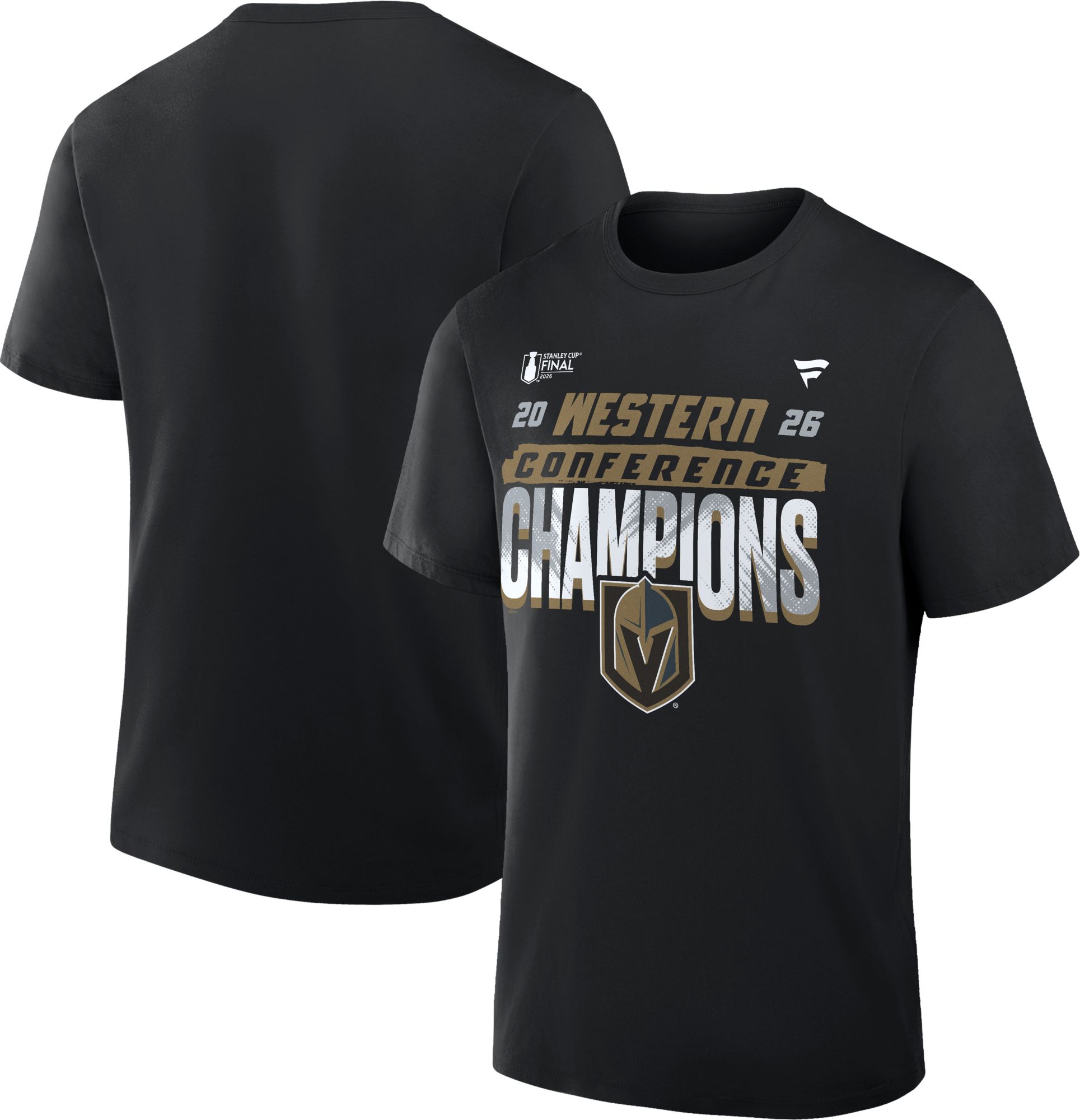 NHL Adult Vegas Golden Knights 2026 Western Conference Champions Core Logo T-Shirt product image