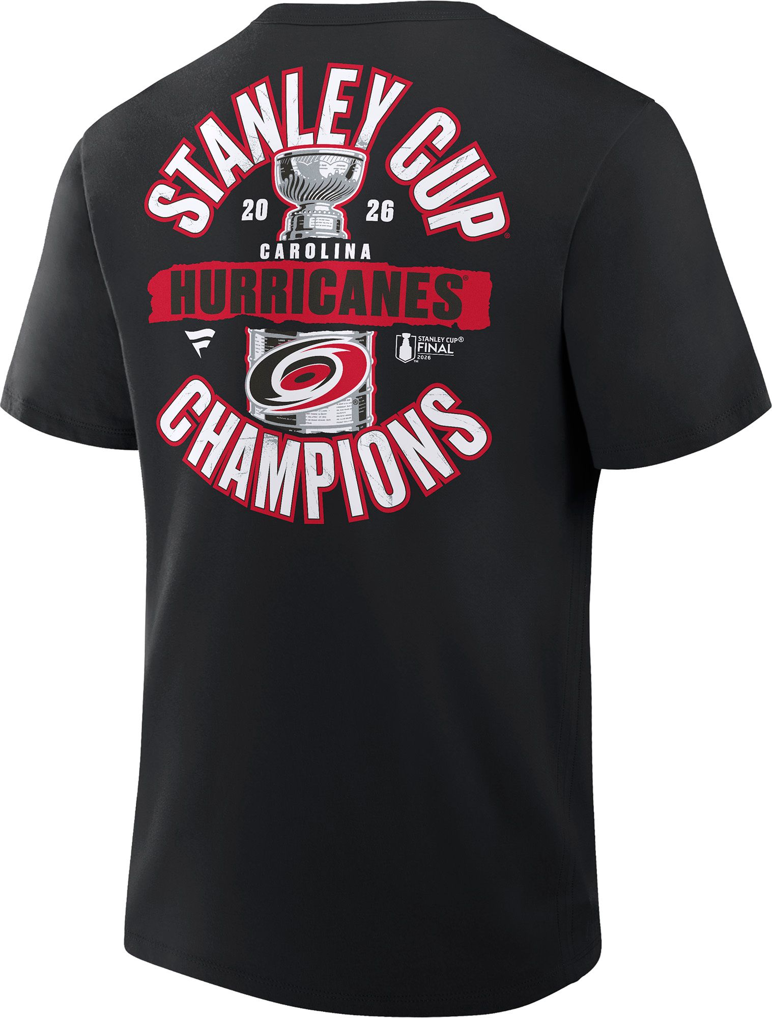 NHL Adult Carolina Hurricanes 2026 Stanley Cup Champions 2-Hit T-Shirt product image
