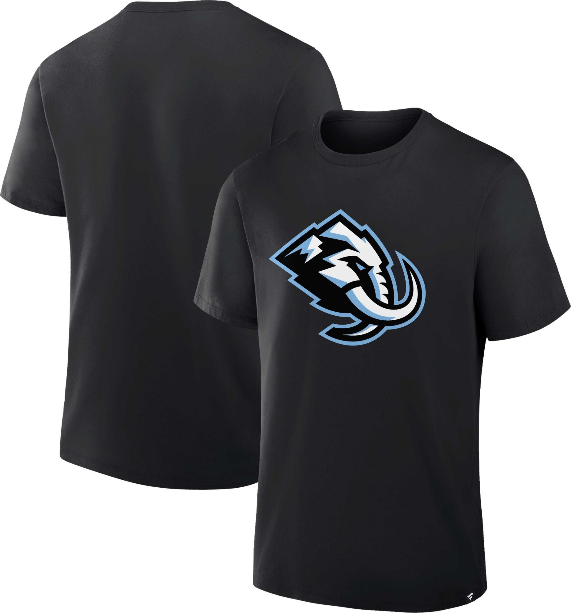 NHL Men's Utah Mammoth Primary Logo Black T-Shirt product image