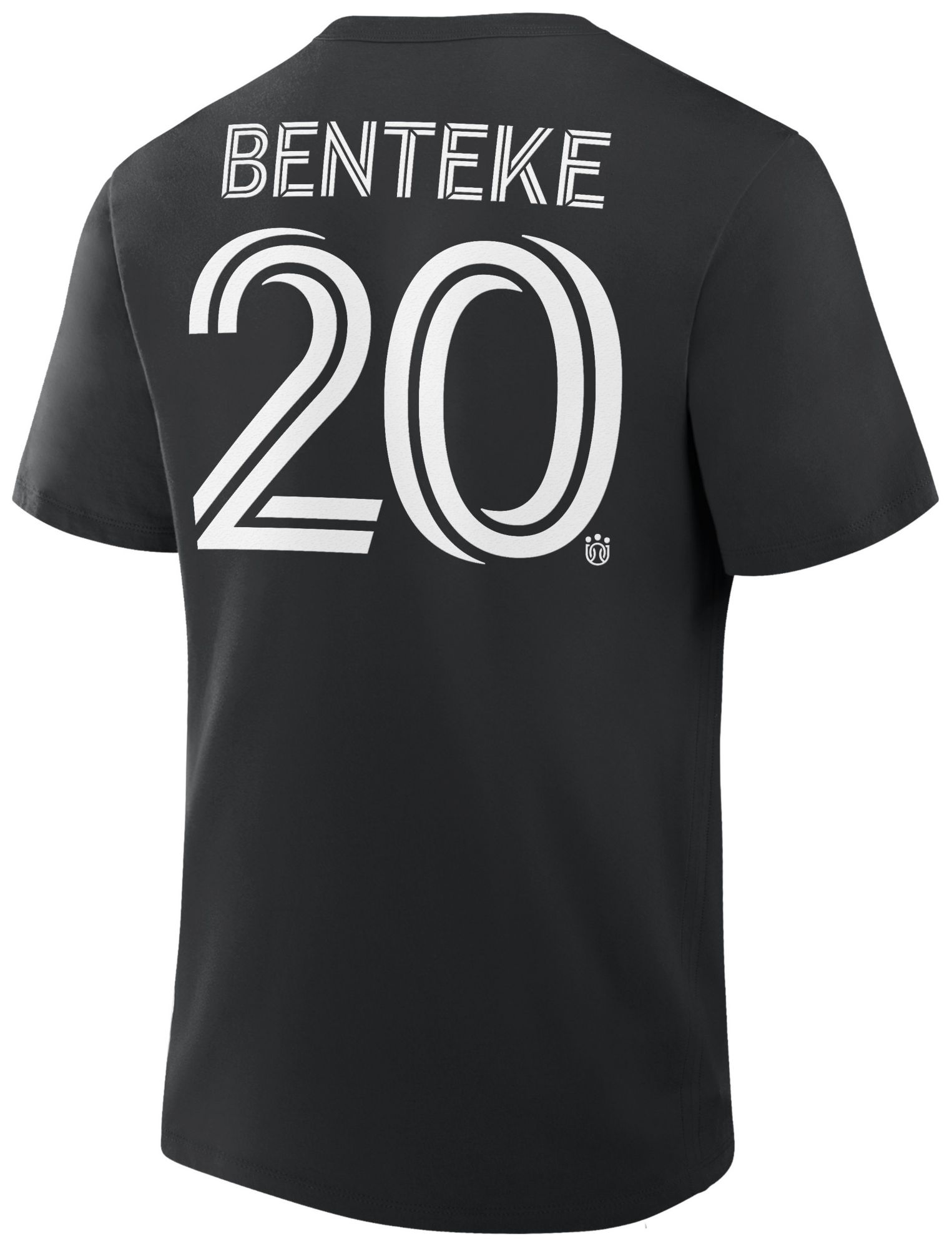 MLS Men's D.C. United Christian Benteke #20 Black T-Shirt product image