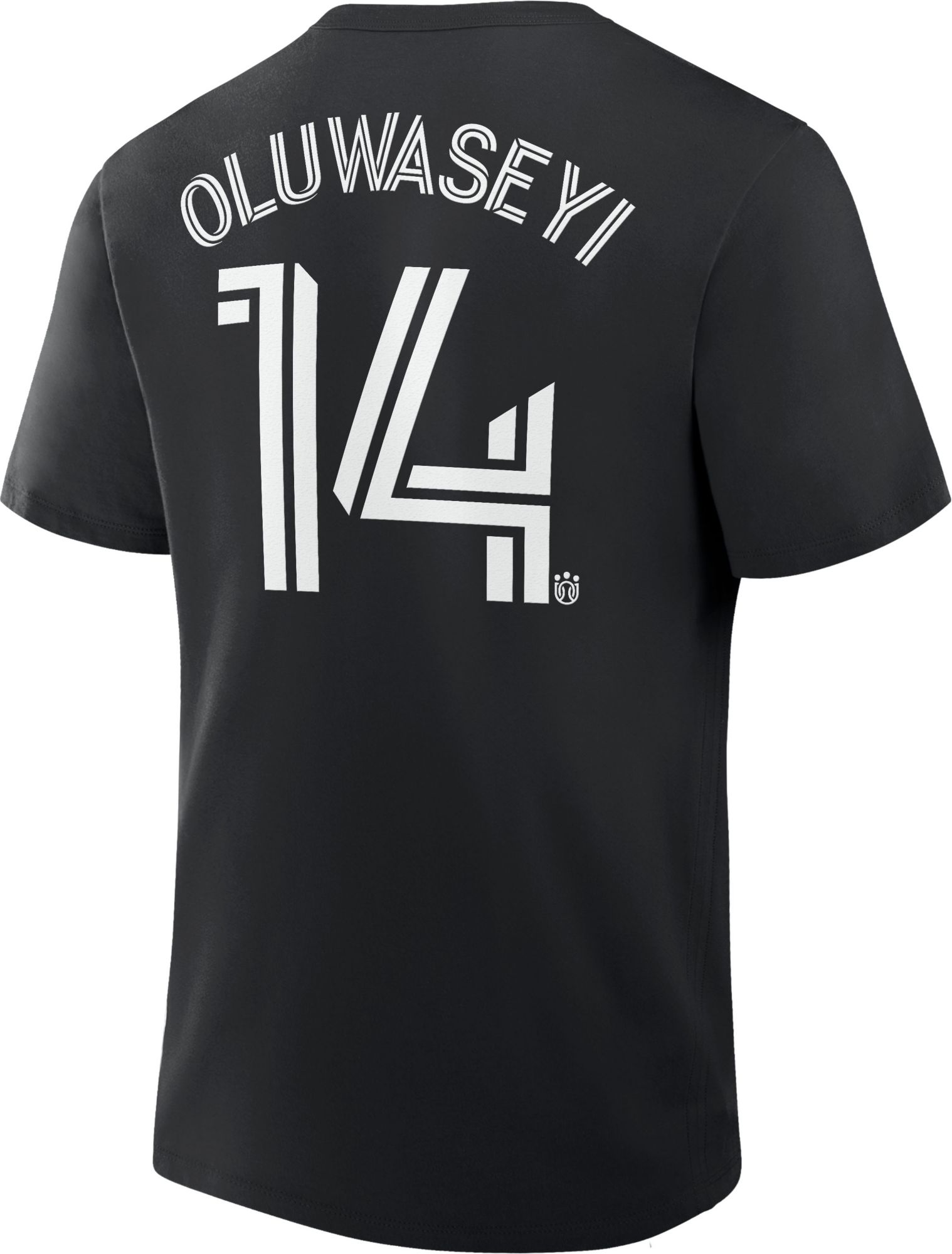 MLS Men's Minnesota United FC Tani Oluwaseyi #14 Black T-Shirt product image